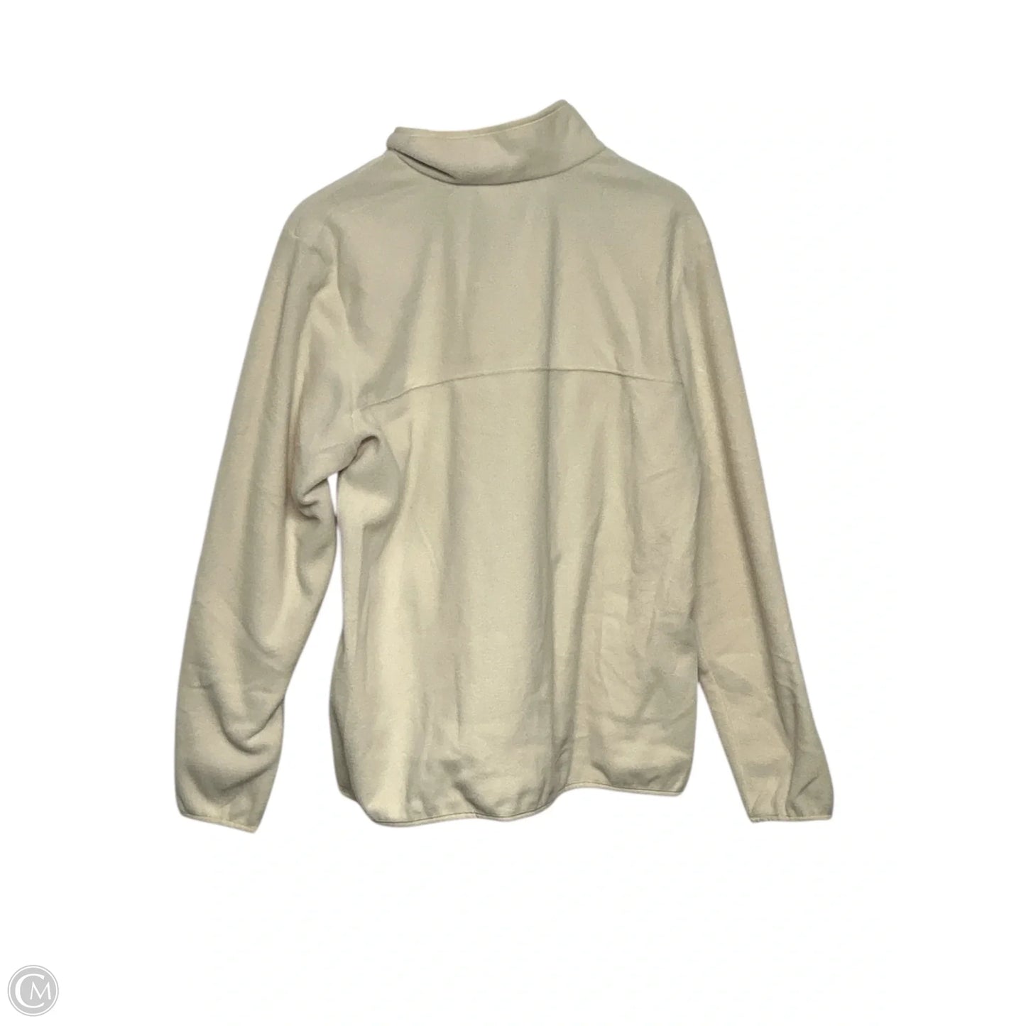 Sweatshirt Collar By Columbia In Brown & Cream, Size: Xxl