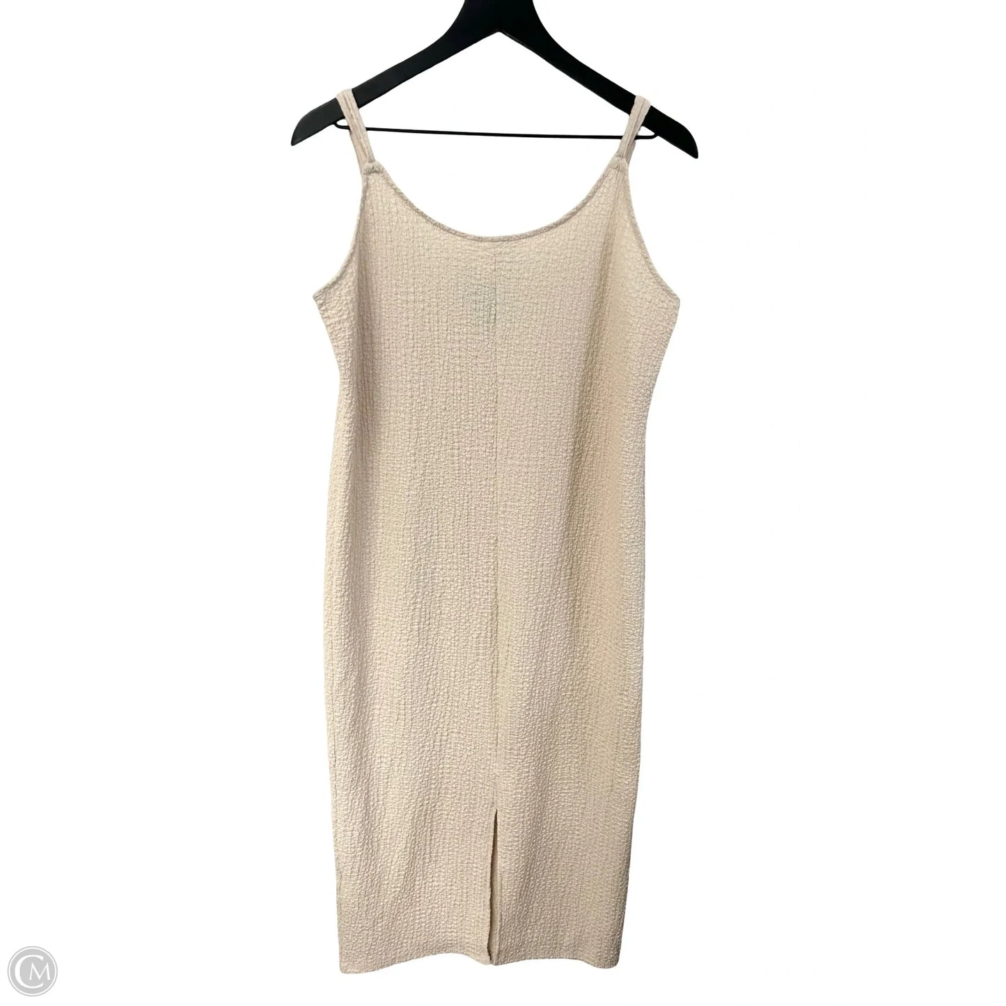 Dress Casual Maxi By H&m In Cream, Size: Xl