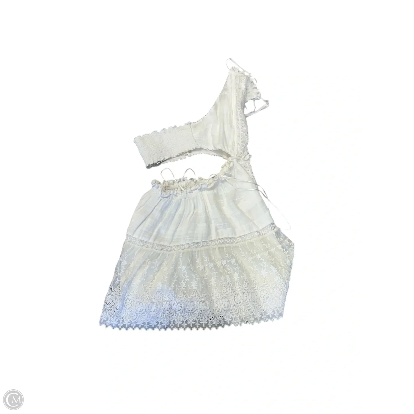 Dress Casual Short By Loveshackfancy In White, Size: Xs