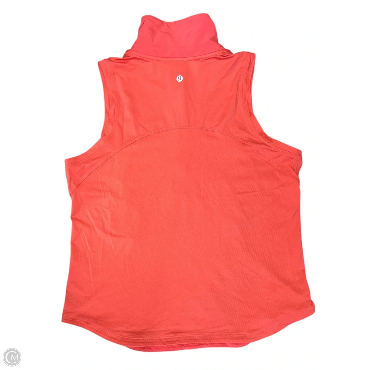 Athletic Tank Top By Lululemon In Coral, Size: 12