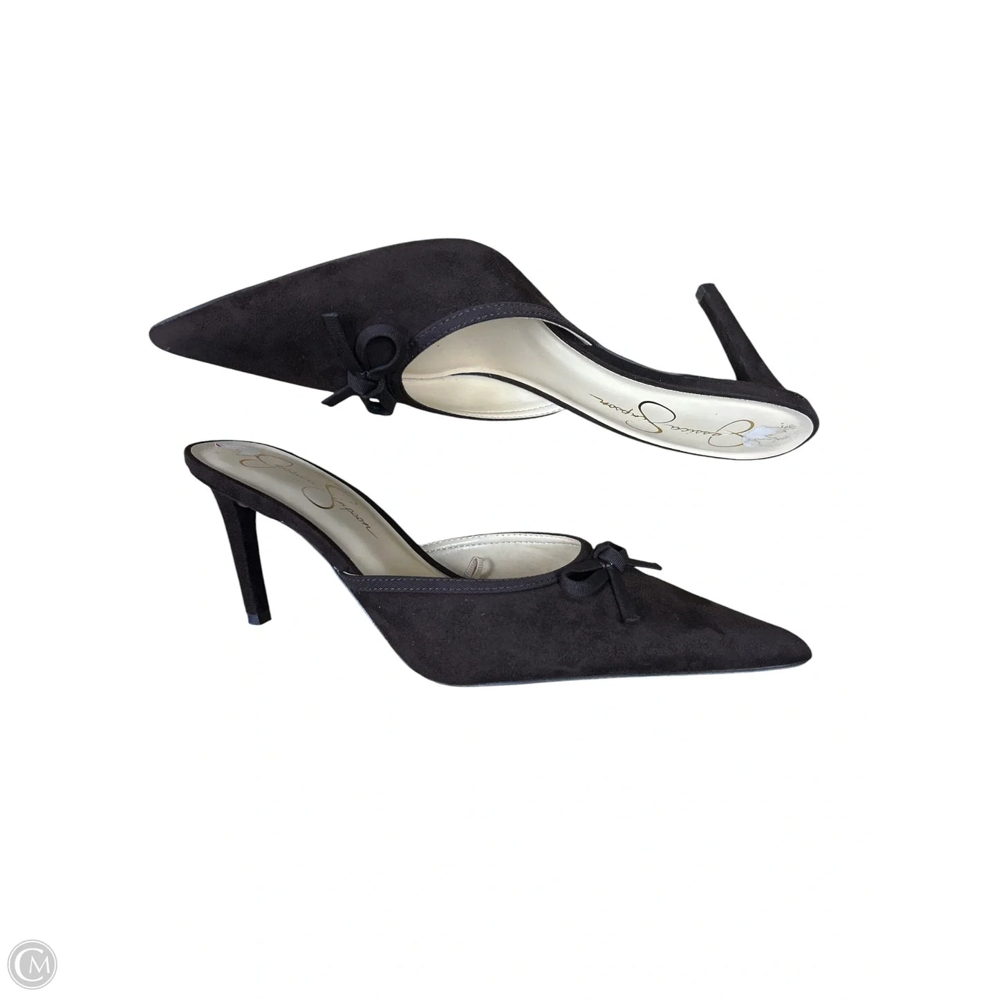 Shoes Heels Kitten By Jessica Simpson In Brown, Size: 10