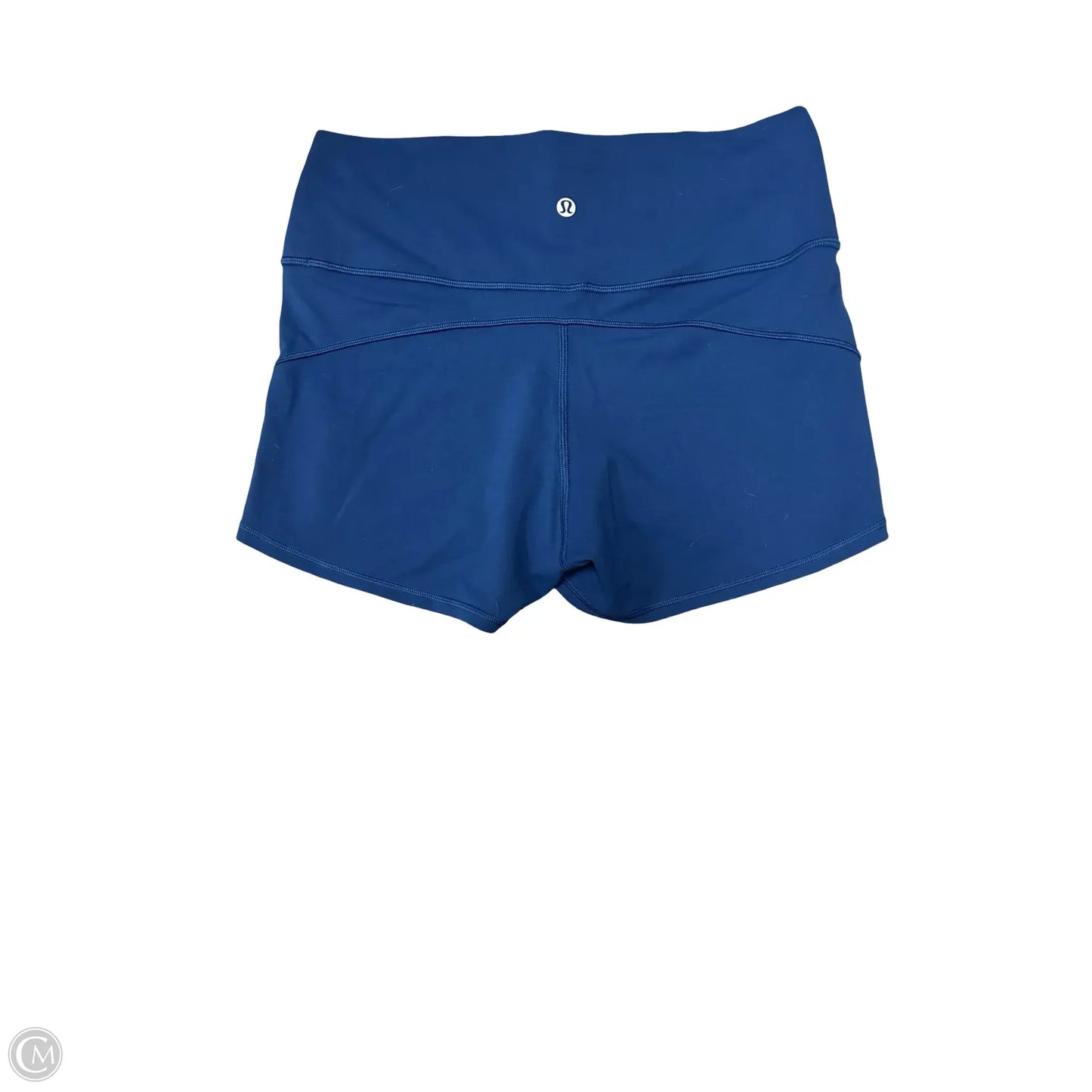 Athletic Shorts By Lululemon In Blue, Size: 10