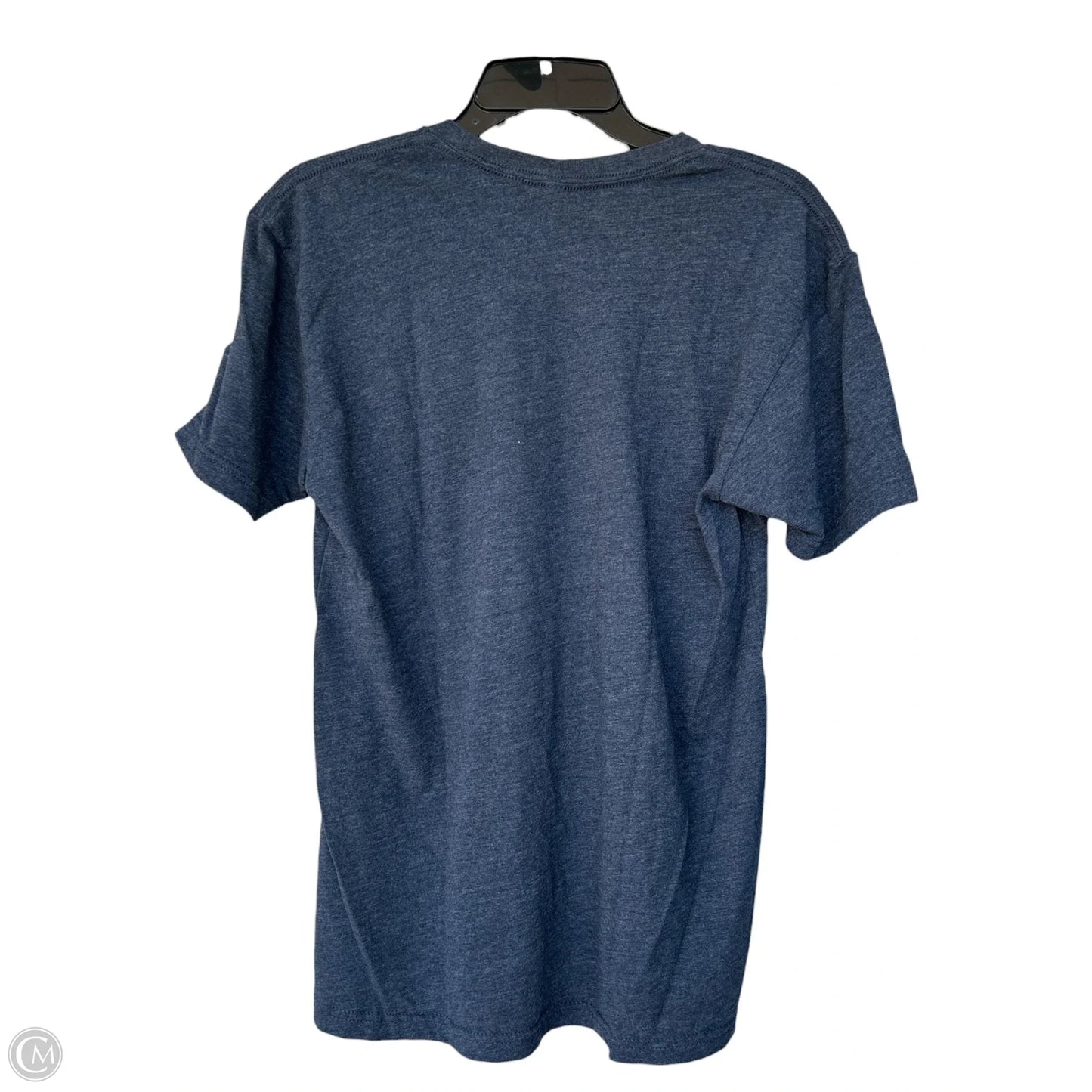 Top Short Sleeve By Next Level In Navy, Size: M