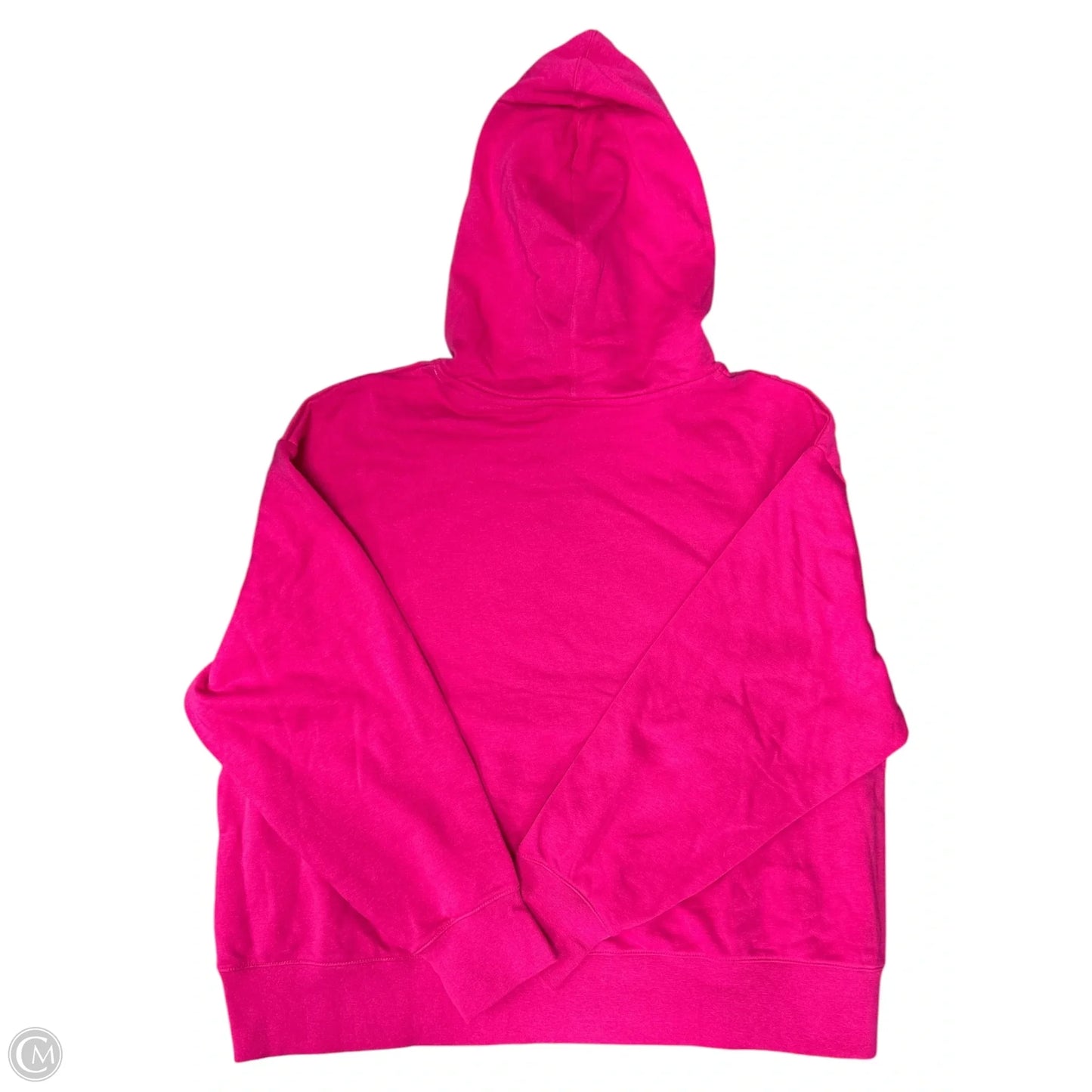 Sweatshirt Hoodie By Nike Apparel In Pink, Size: 1x