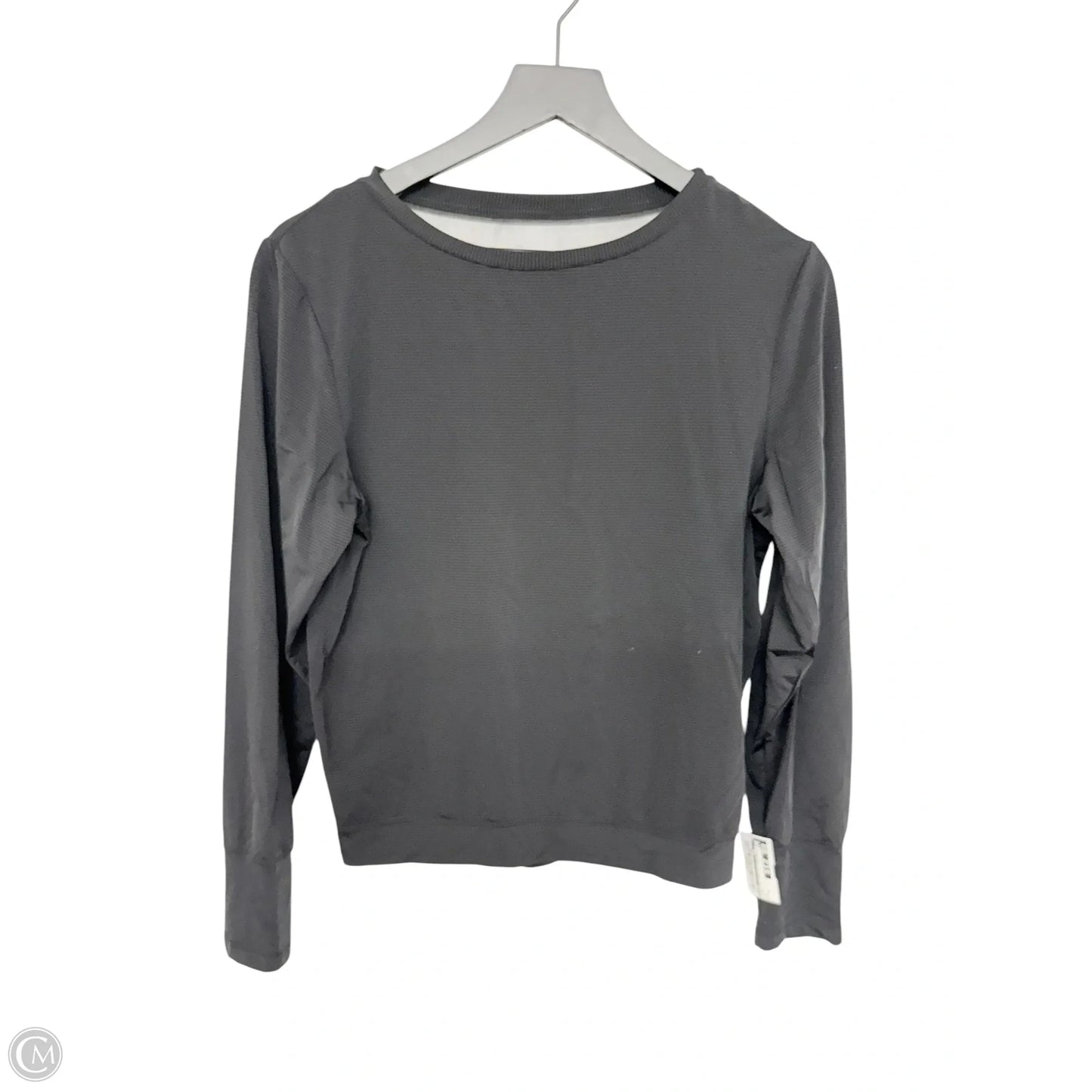 Athletic Top Long Sleeve Crewneck By Zyia In Black, Size: S