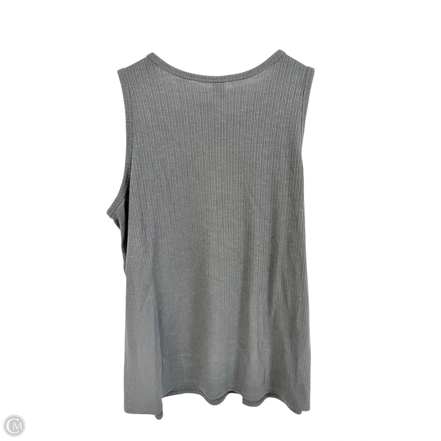 Top Sleeveless Basic By Old Navy In Grey, Size: L