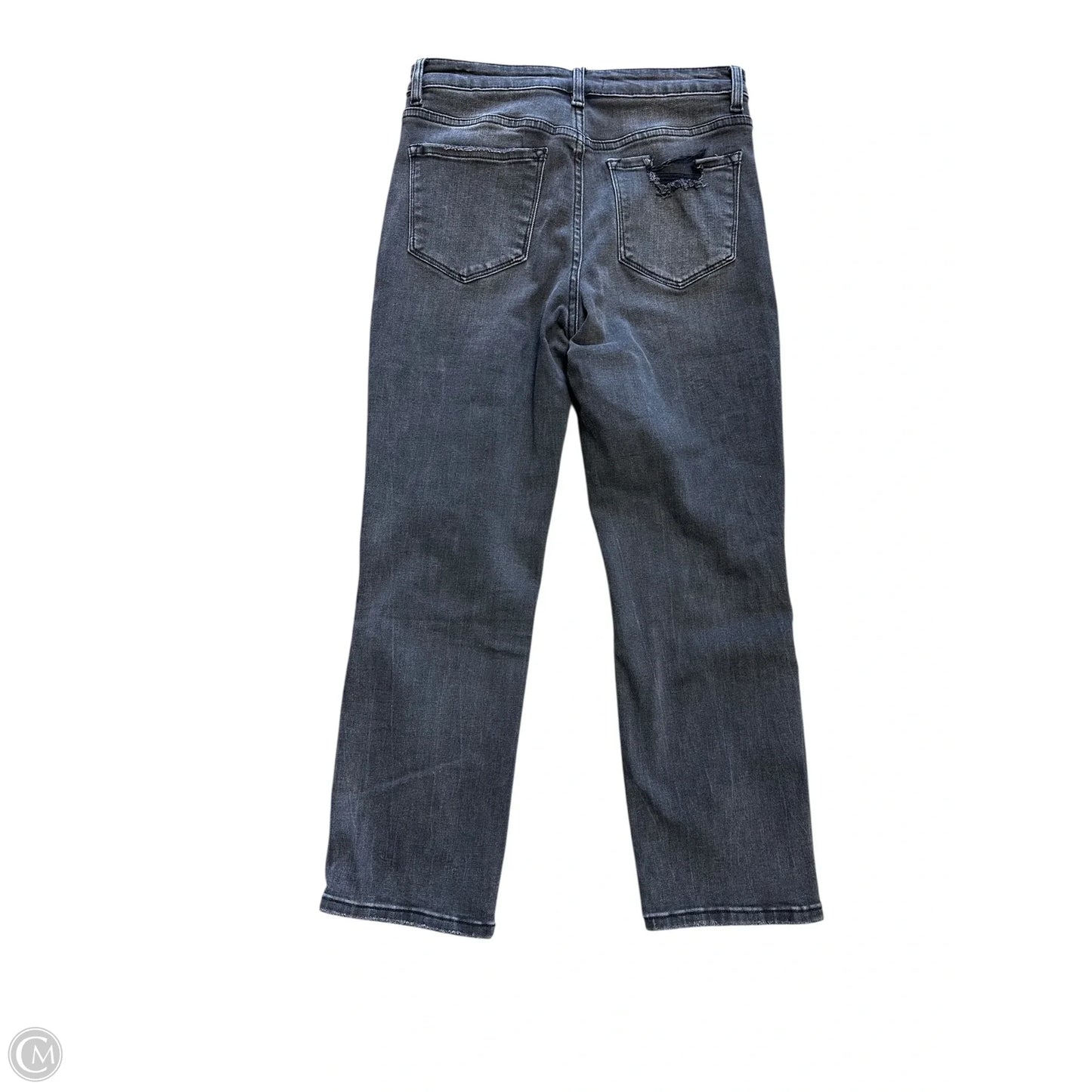 Jeans Straight By Flying Monkey In Black Denim, Size: 4