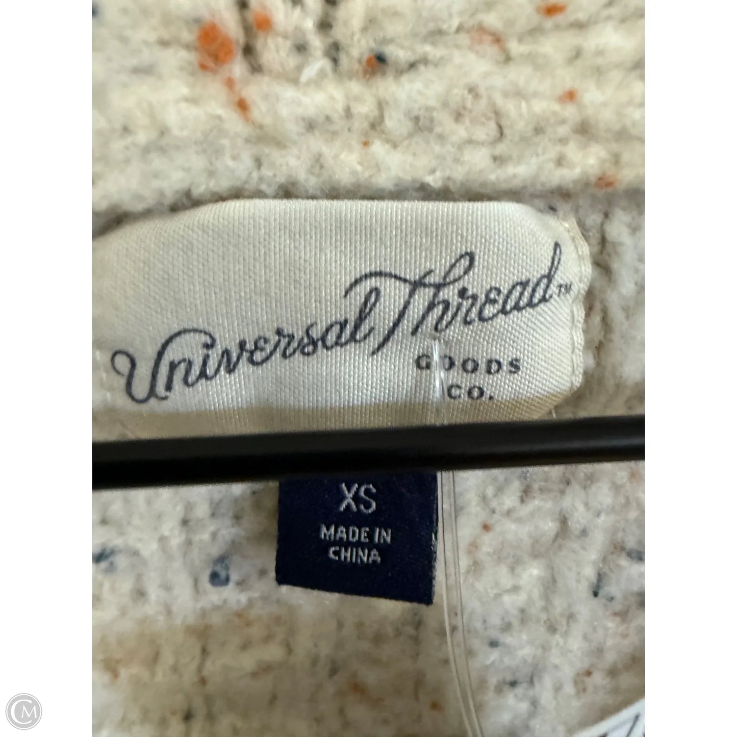 Sweater Cardigan By Universal Thread In Cream, Size: Xs