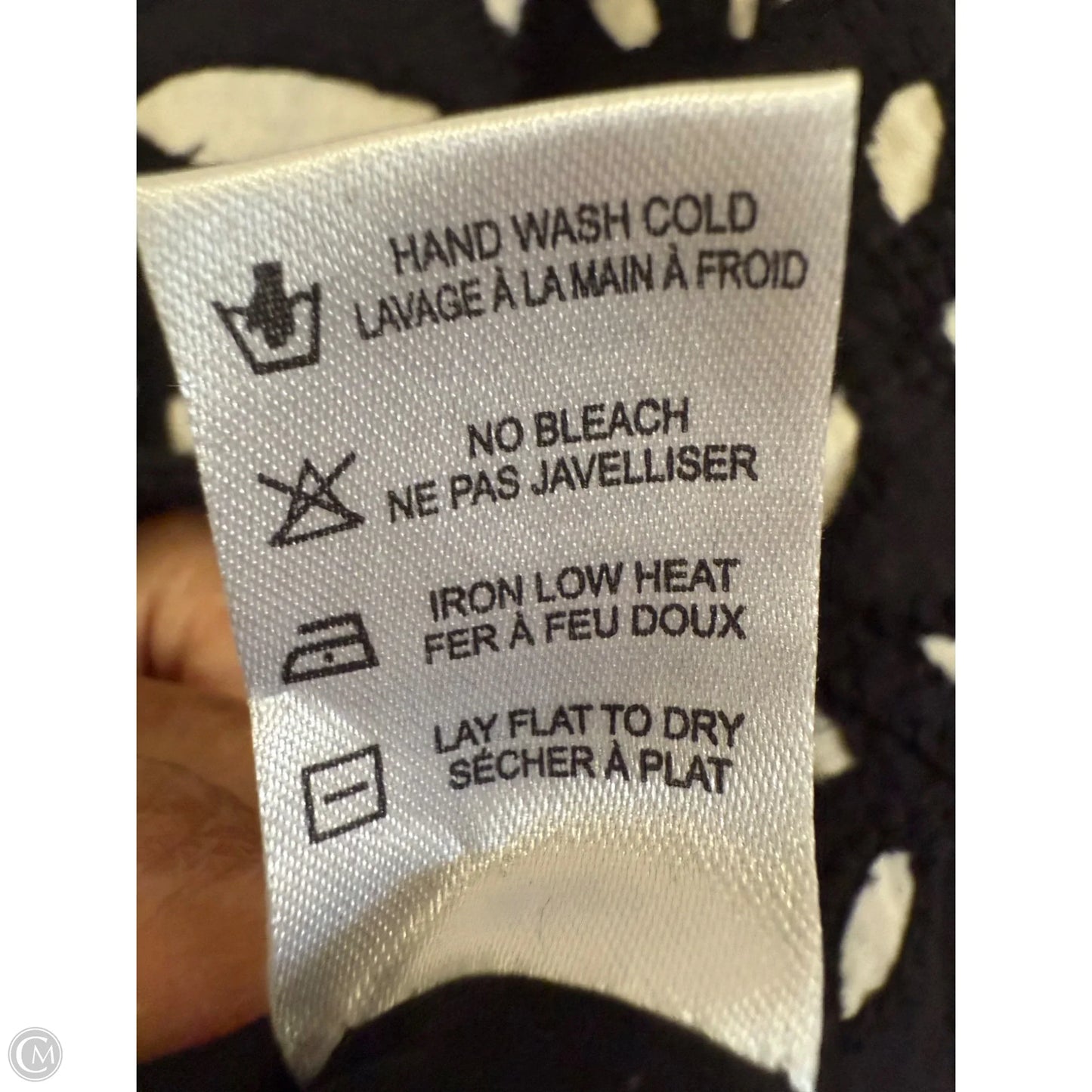 Jacket Other By Cmb In Black & Cream, Size: S