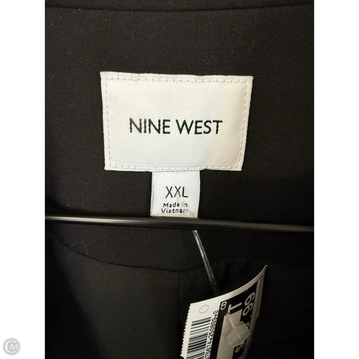 Vest Other By Nine West In Black, Size: Xxl