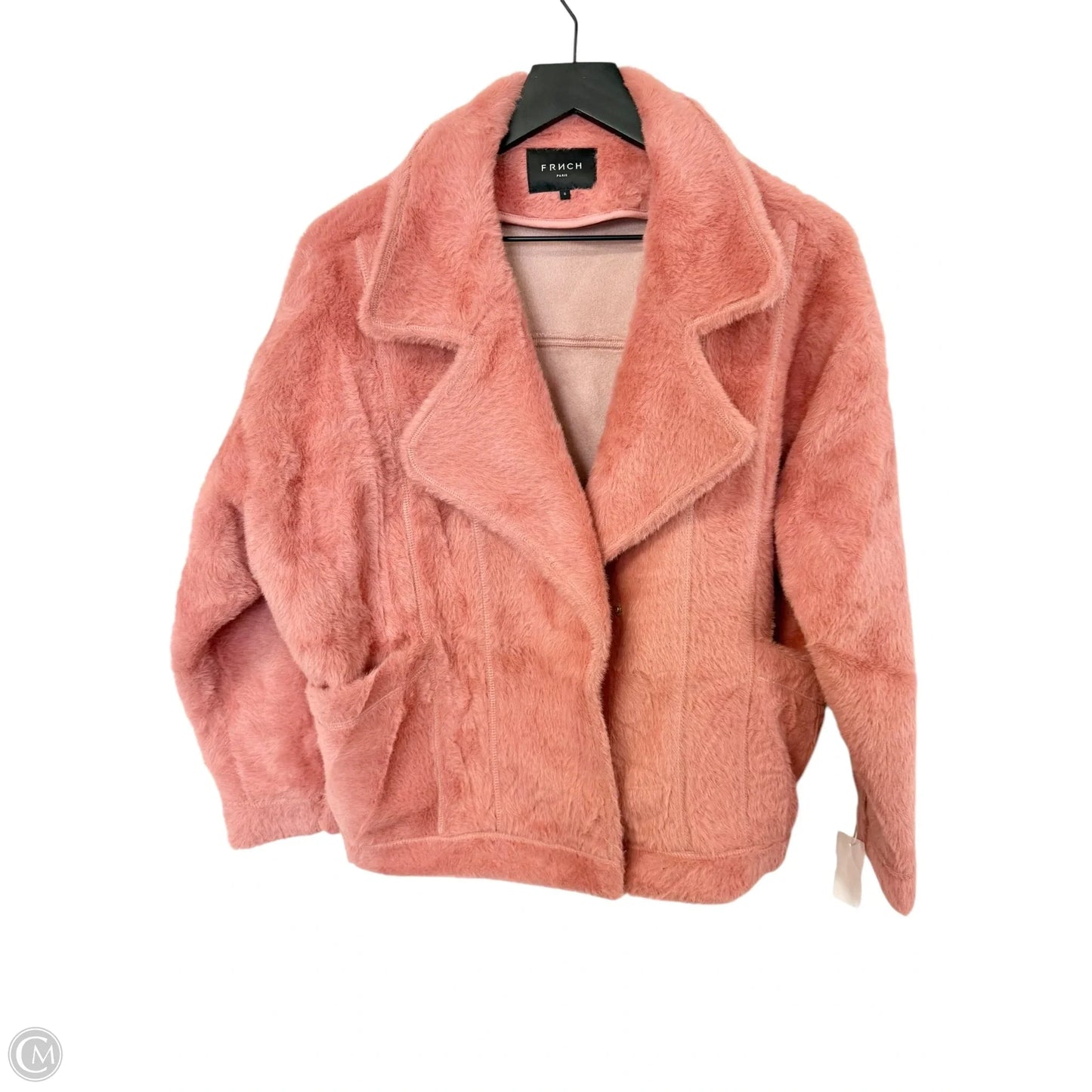 Jacket Faux Fur & Sherpa By Cma In Pink, Size: S
