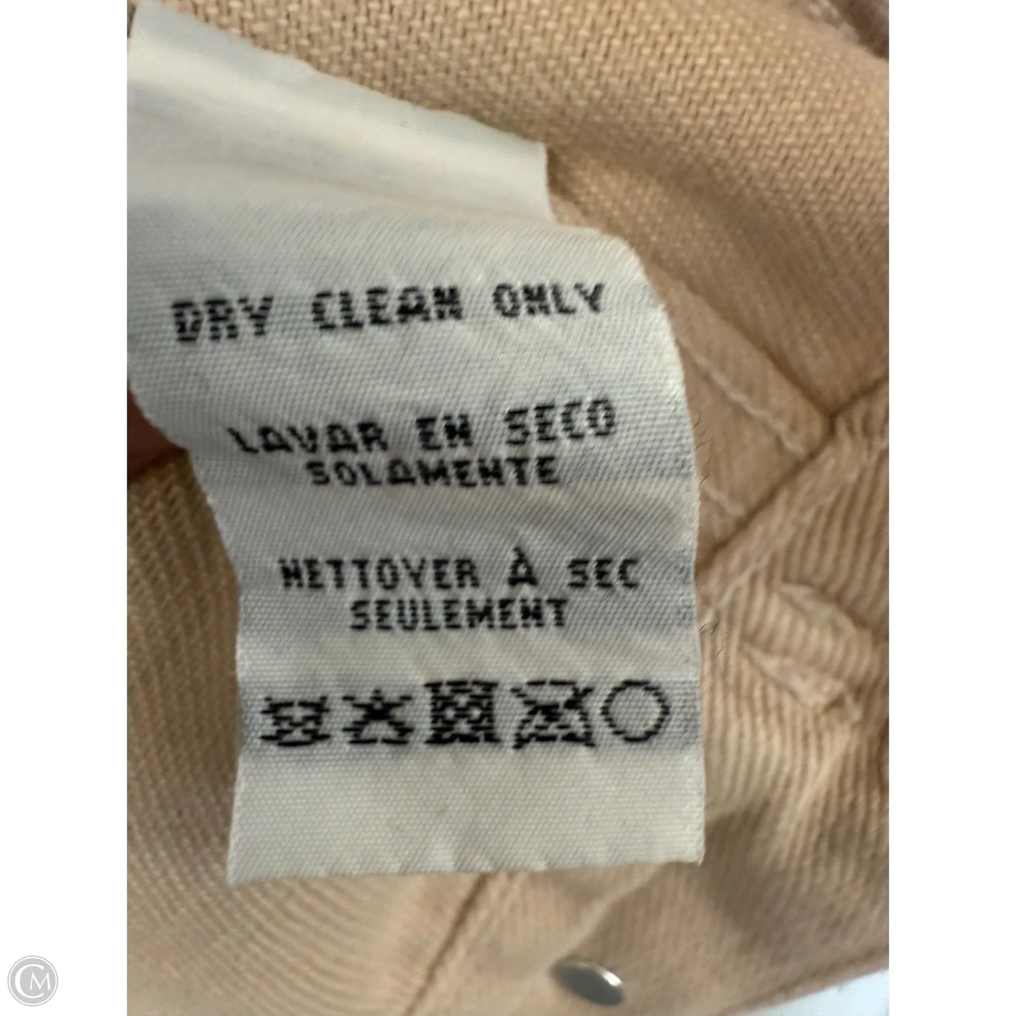Jacket Denim By Thread And Supply In Pink Denim, Size: M