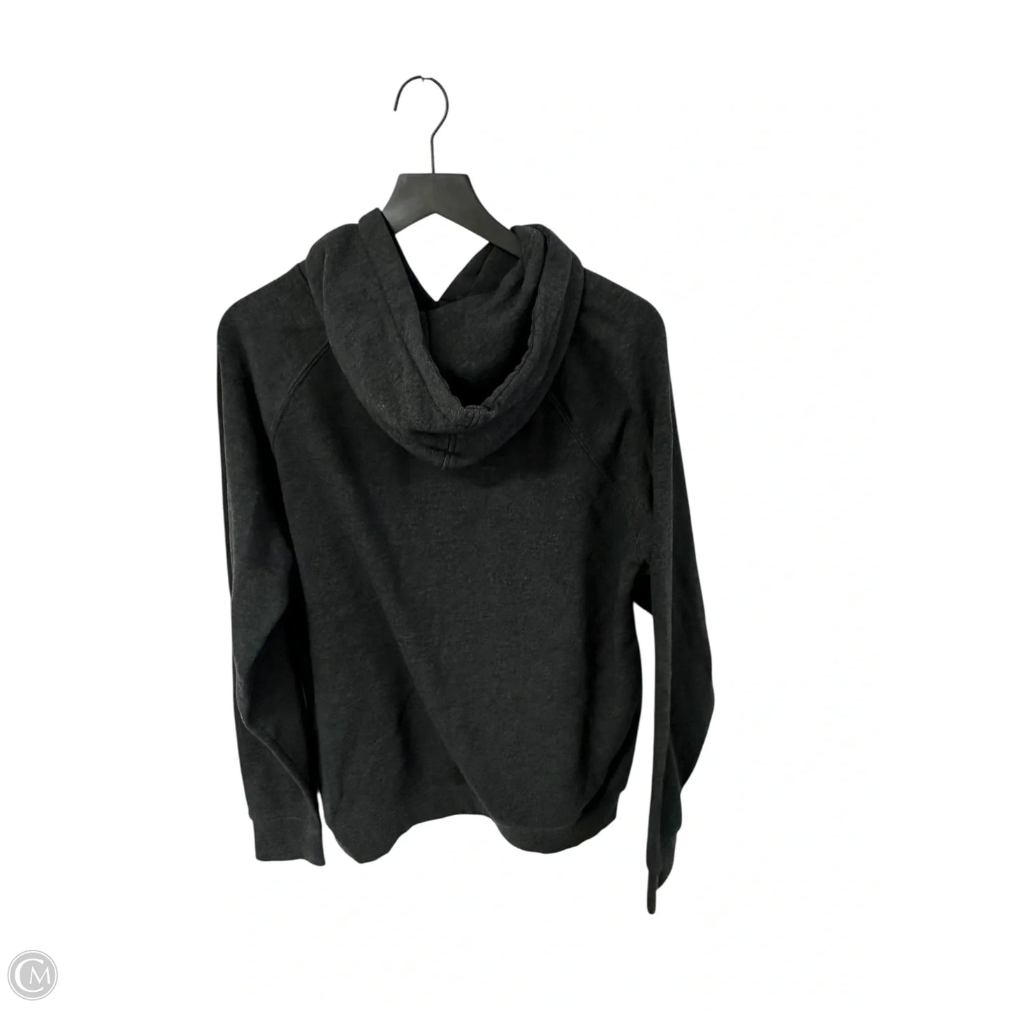 Sweatshirt Hoodie By Clothes Mentor In Grey, Size: M