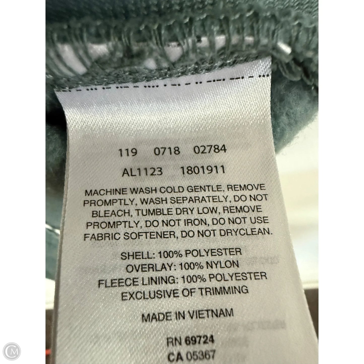 Vest Fleece By Columbia In Green, Size: M
