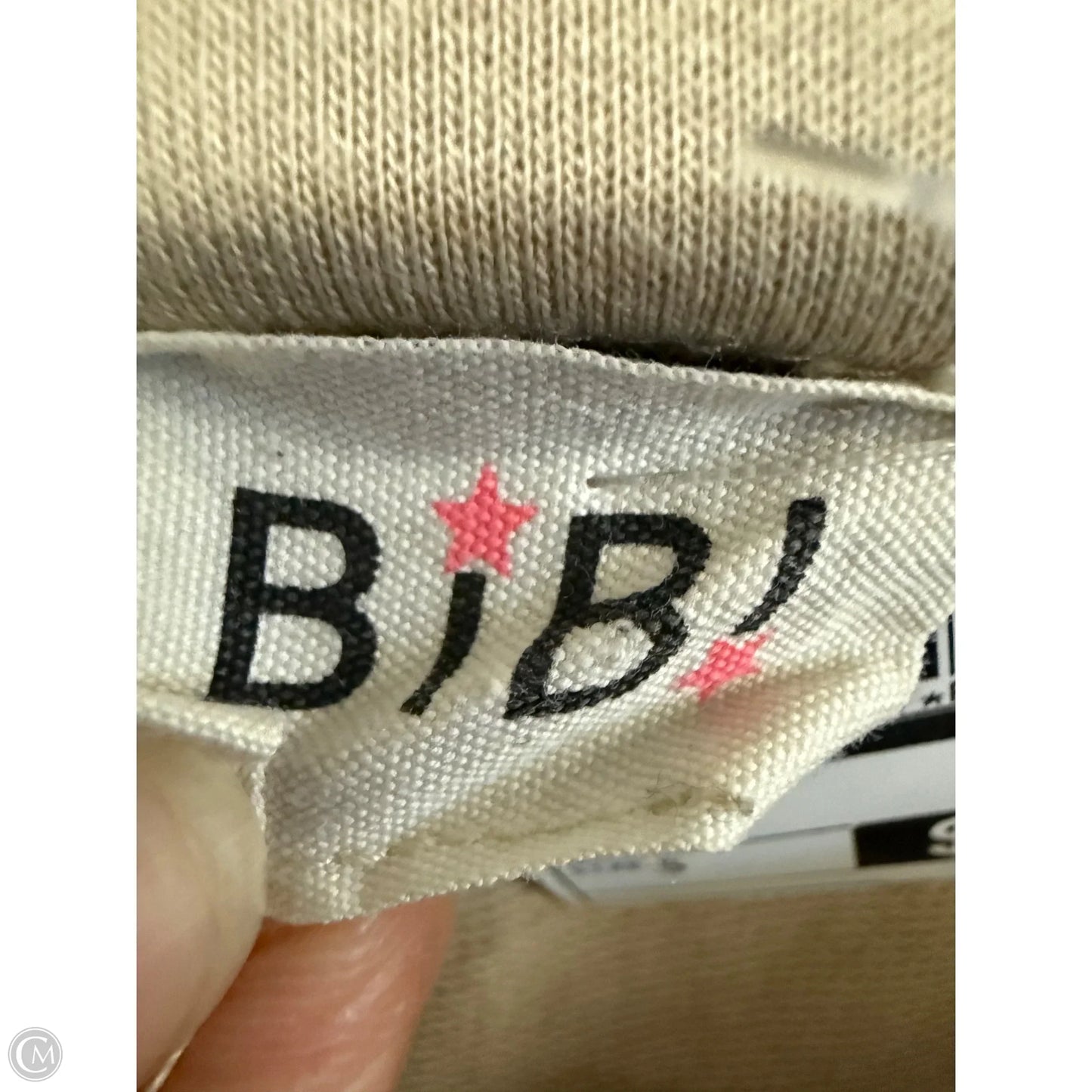 Top Long Sleeve By Bibi In Tan, Size: S