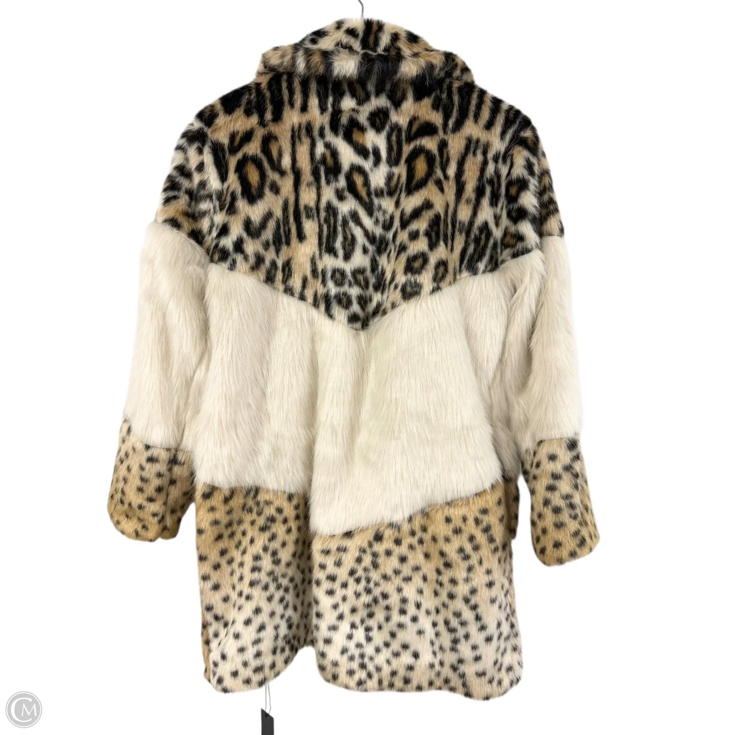 Coat Faux Fur & Sherpa By Blanknyc In Animal Print, Size: M