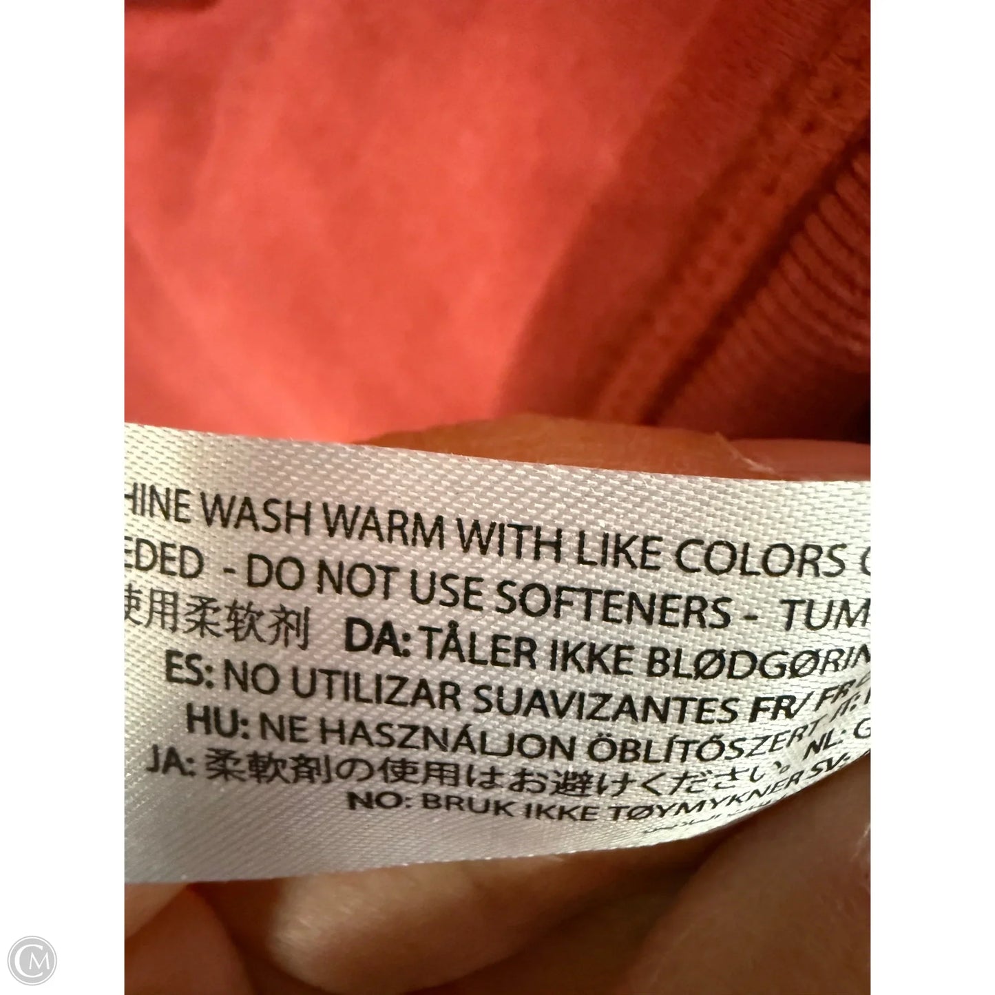 Sweatshirt Crewneck By Ariat In Red, Size: L