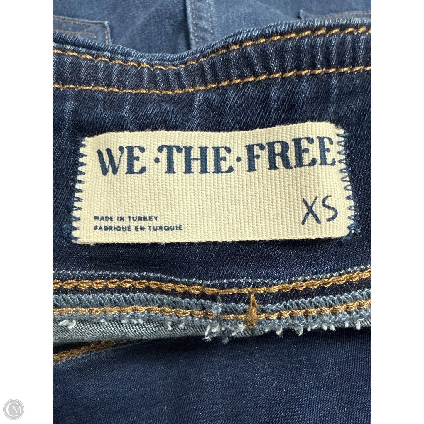 Jeans Cropped By We The Free In Blue Denim, Size: Xs