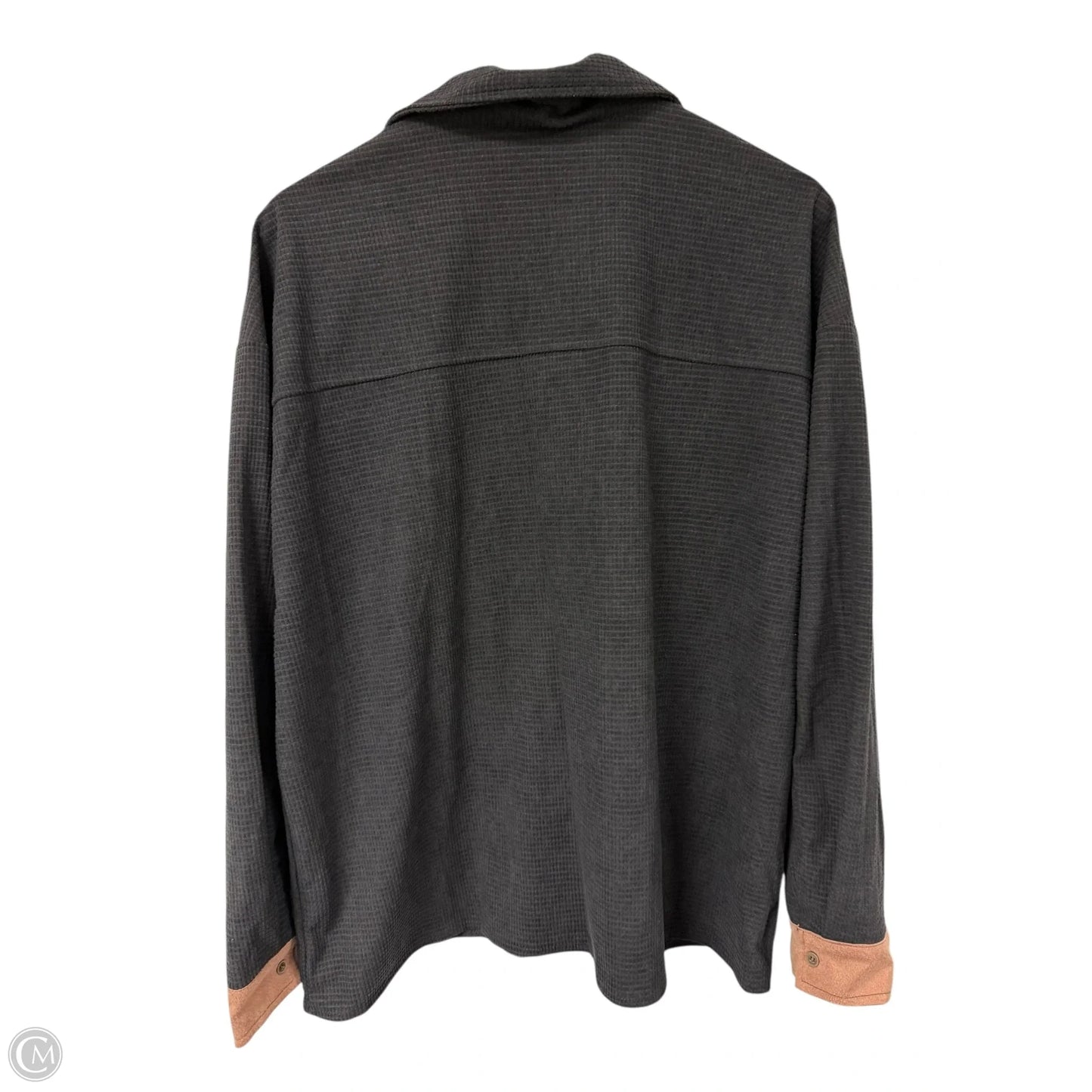 Jacket Shirt By Shein In Blue, Size: Xl