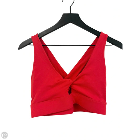 Athletic Bra By Fabletics In Red, Size: M