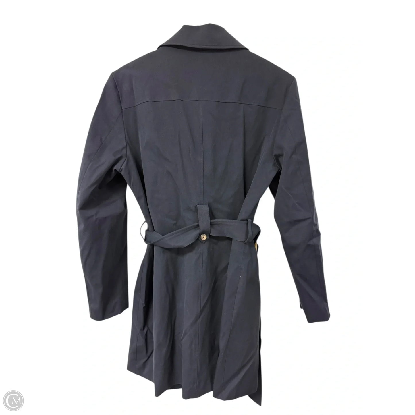 Coat Trench Coat By 41 Hawthorn In Blue, Size: L