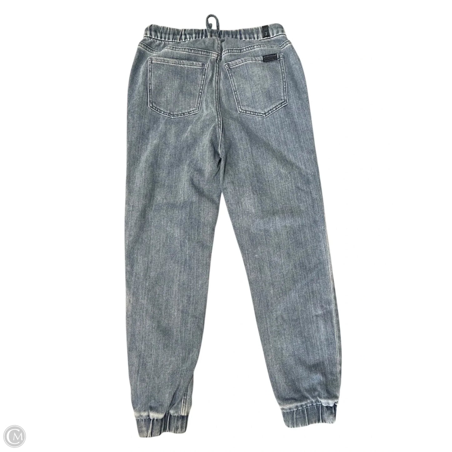 Jeans Skinny By 7 For All Mankind In Blue Denim, Size: 2