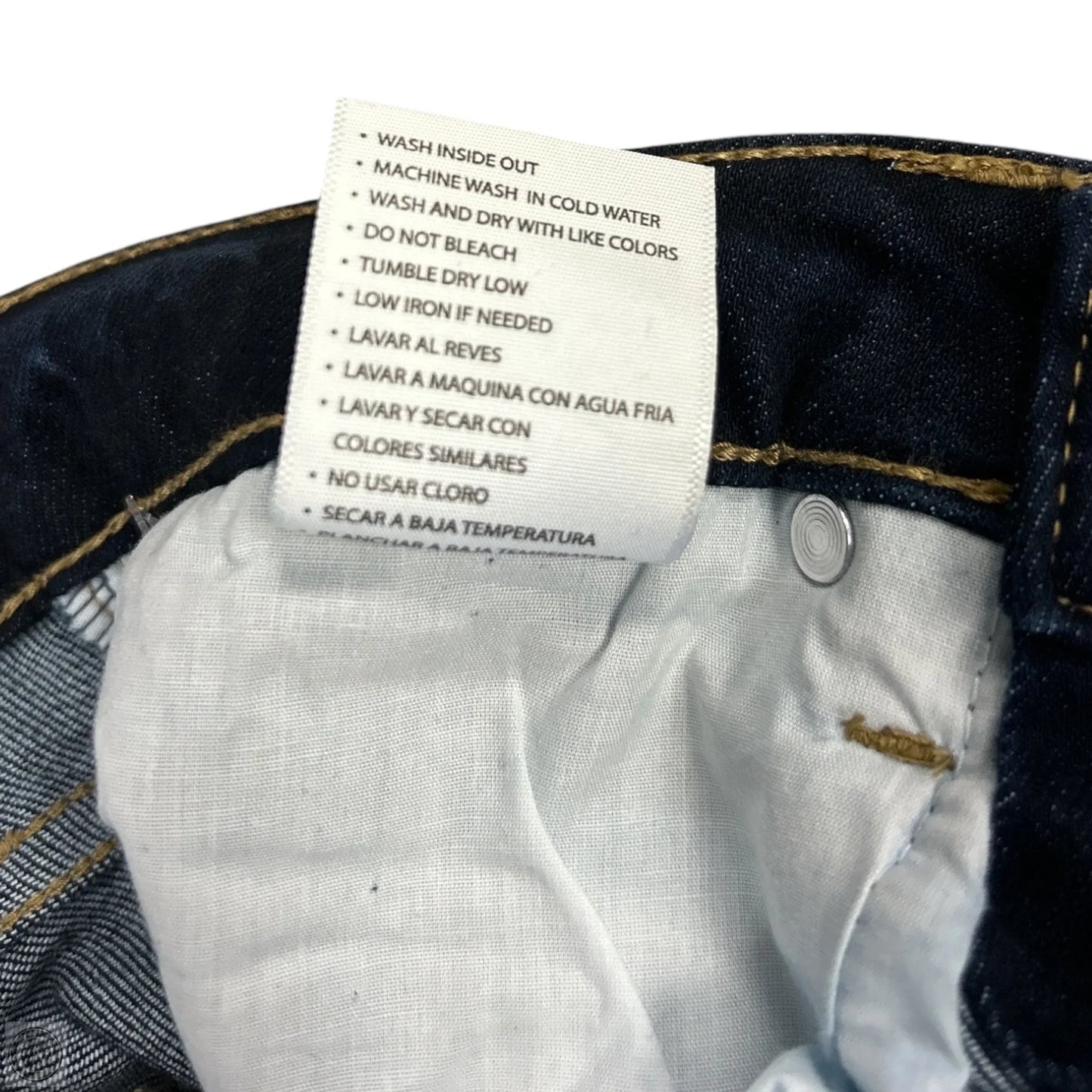 Jeans Flared By Kancan In Blue Denim, Size: 2