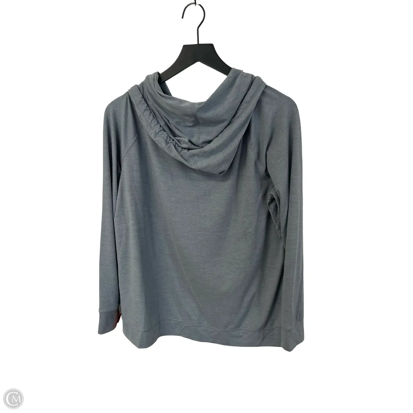 Athletic Top Long Sleeve Hoodie By Maurices In Blue, Size: L