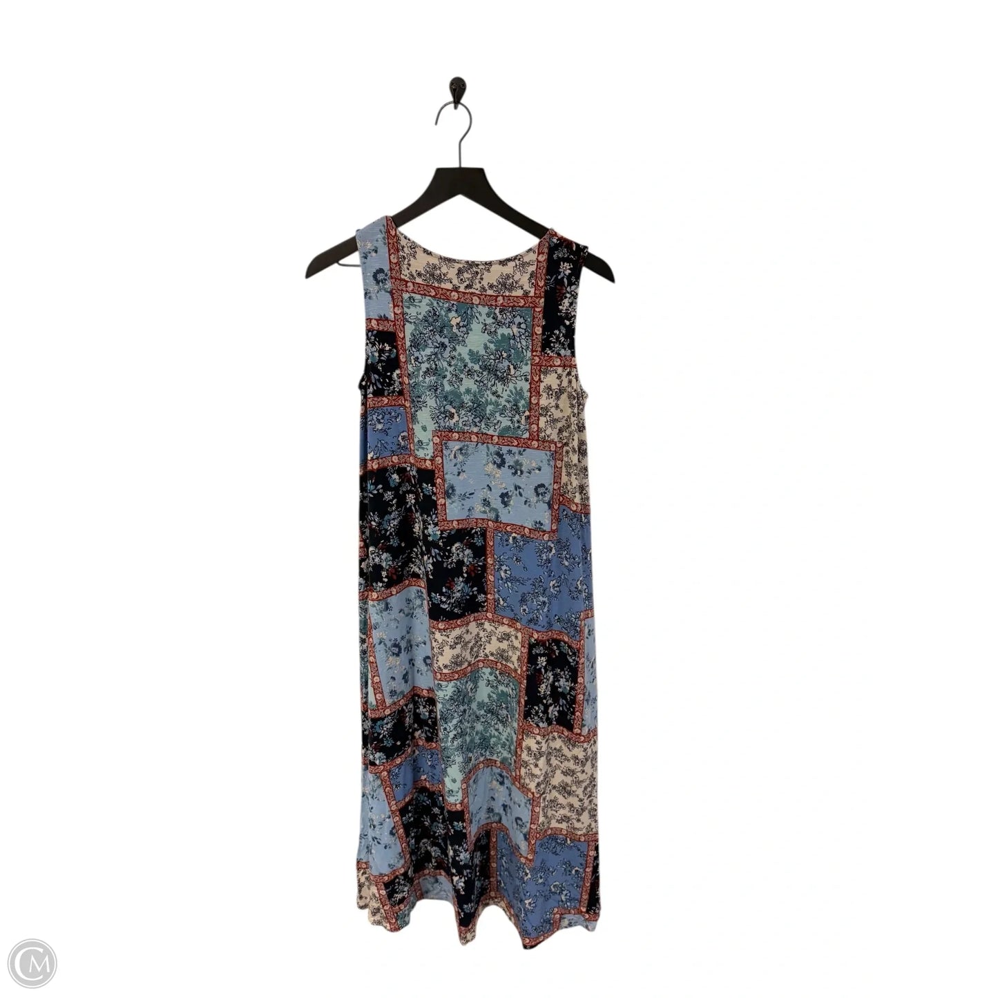 Dress Casual Midi By J. Jill In Blue, Size: Mp