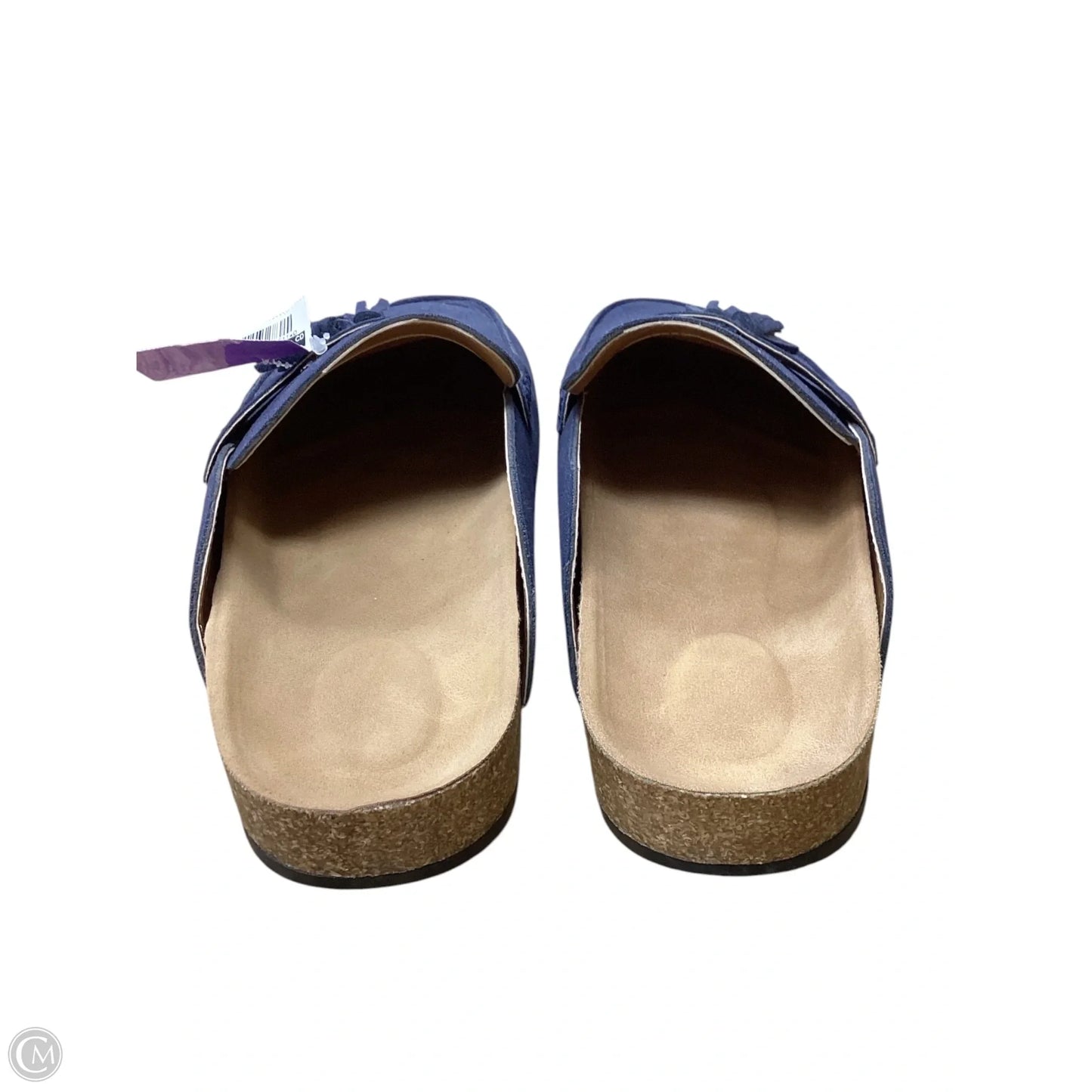 Shoes Flats By Clothes Mentor In Blue, Size: 8.5