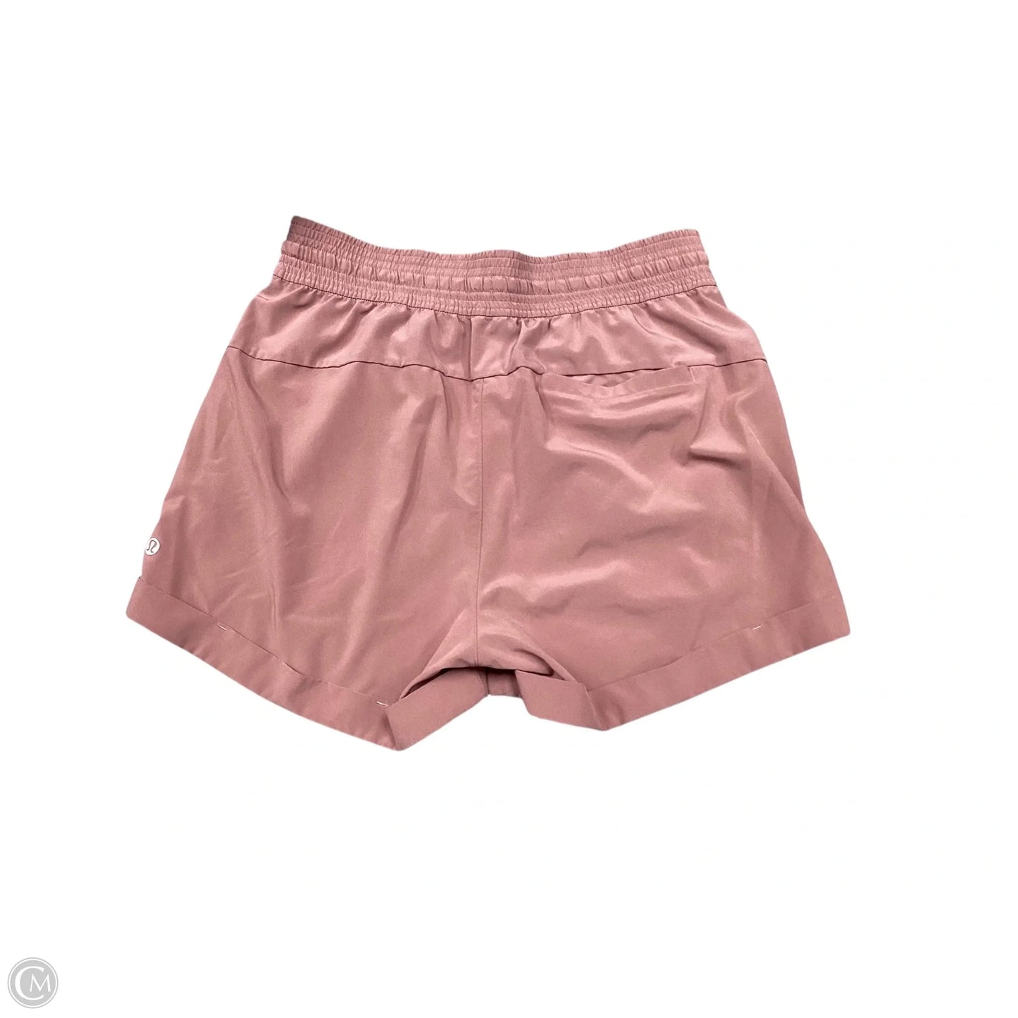 Athletic Shorts By Lululemon In Pink, Size: 6