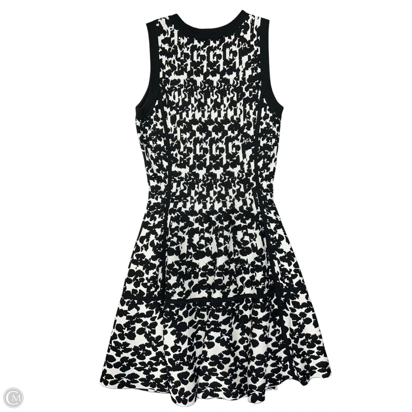 Dress Designer By Kate Spade In Black & White, Size: S