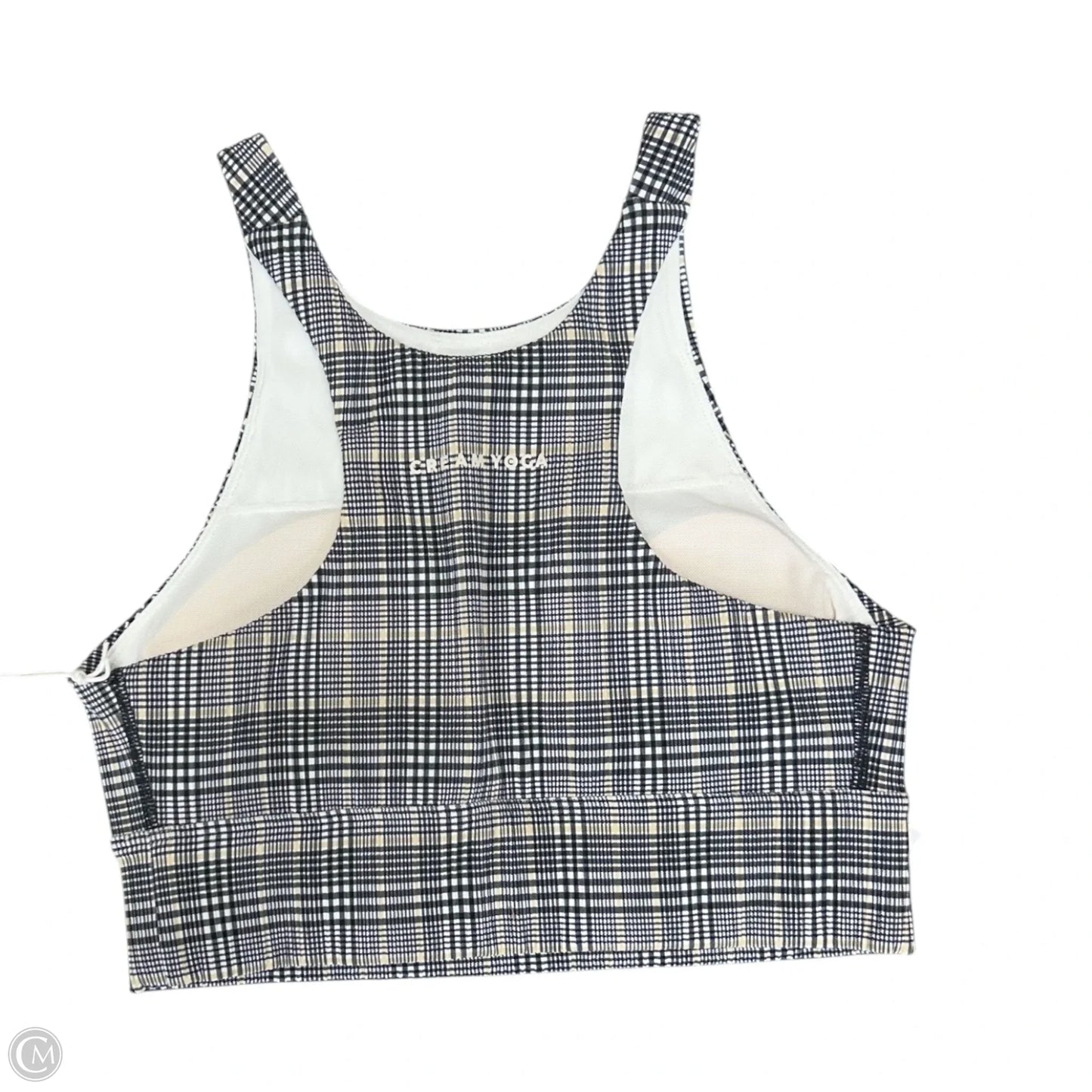 Athletic Bra By Cmc In Plaid Pattern, Size: Xs
