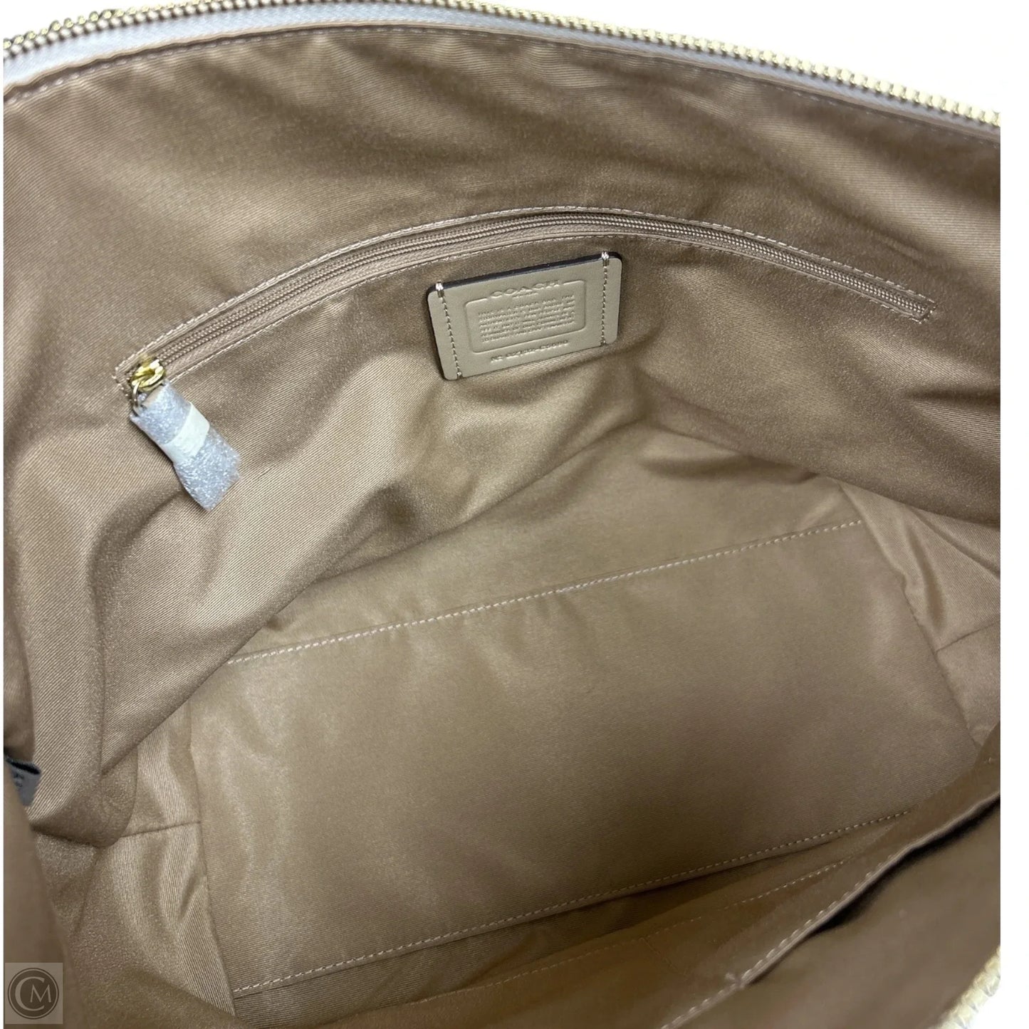 Handbag Designer By Coach, Size: Large