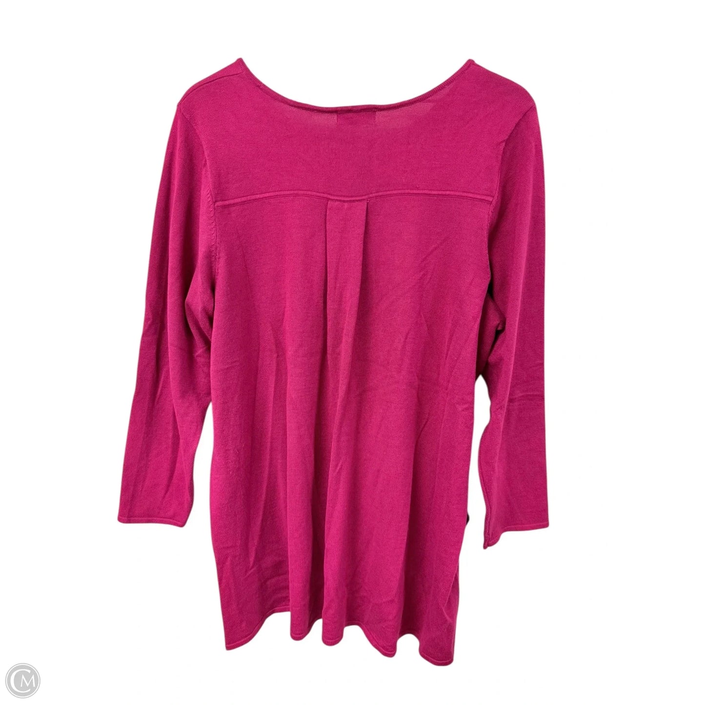Sweater By T Tahari In Pink, Size: 1x