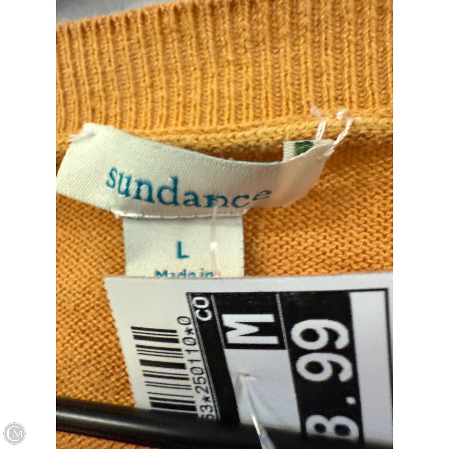 Sweater By Sundance In Orange, Size: L