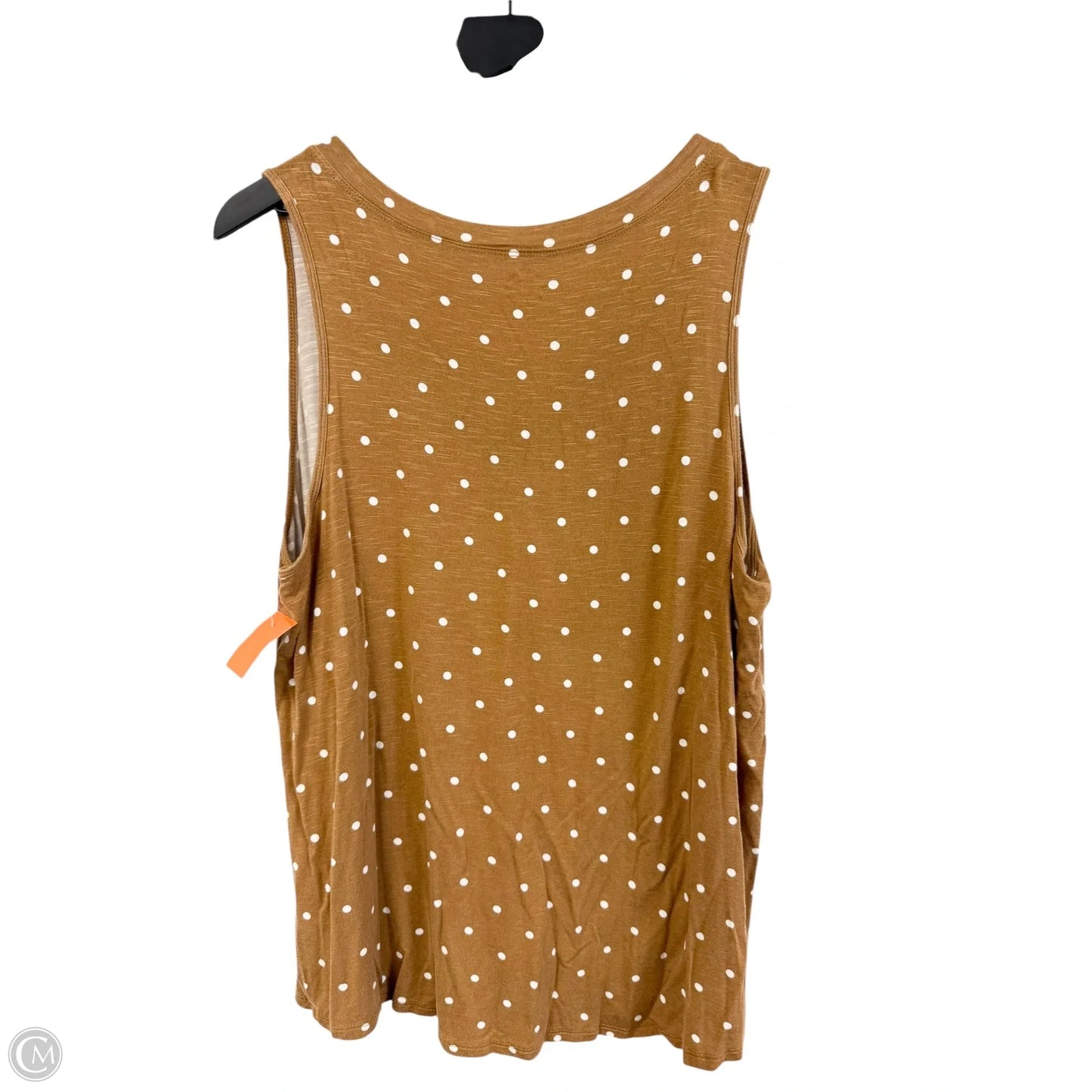 Top Sleeveless Basic By Maurices In Yellow, Size: 1x
