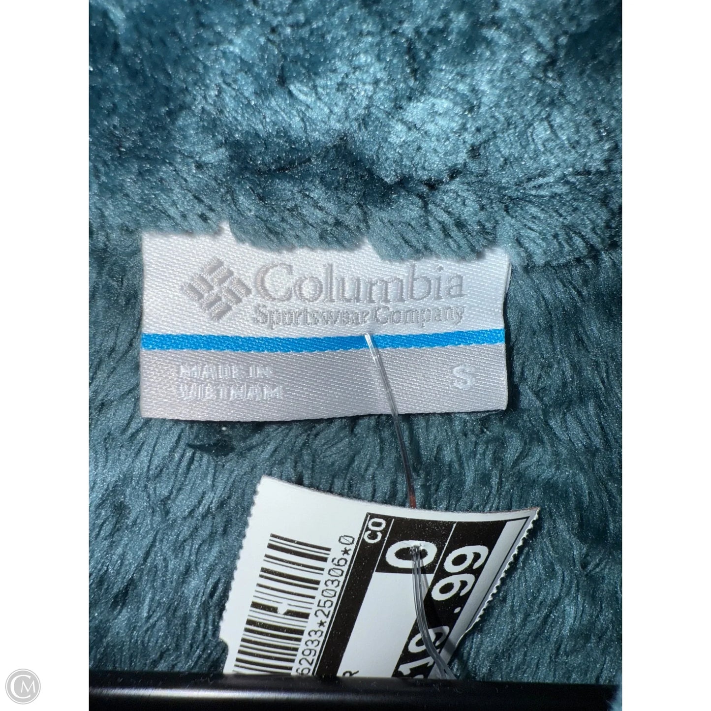 Sweatshirt Collar By Columbia In Teal, Size: S