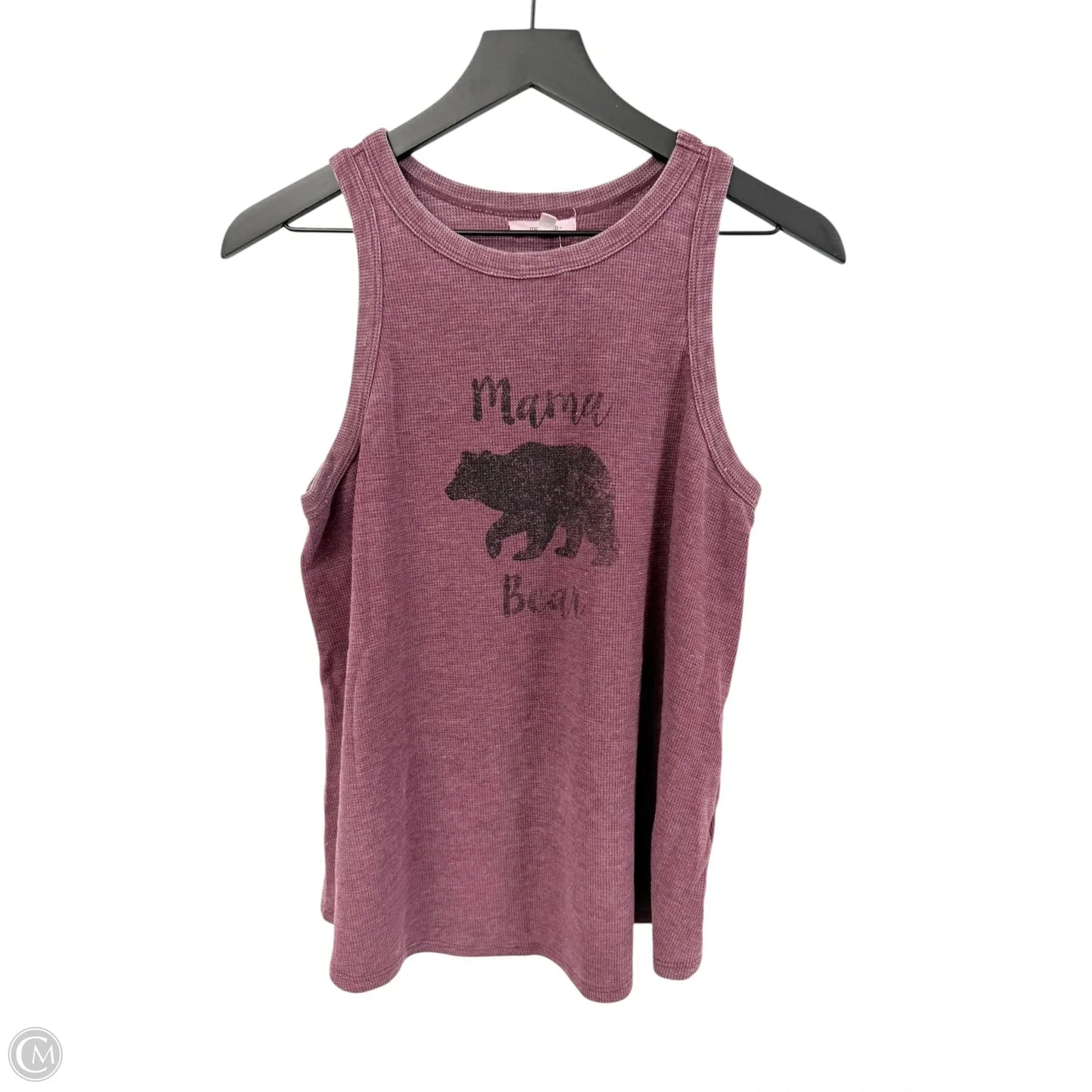 Top Sleeveless Basic By Maurices In Maroon, Size: M