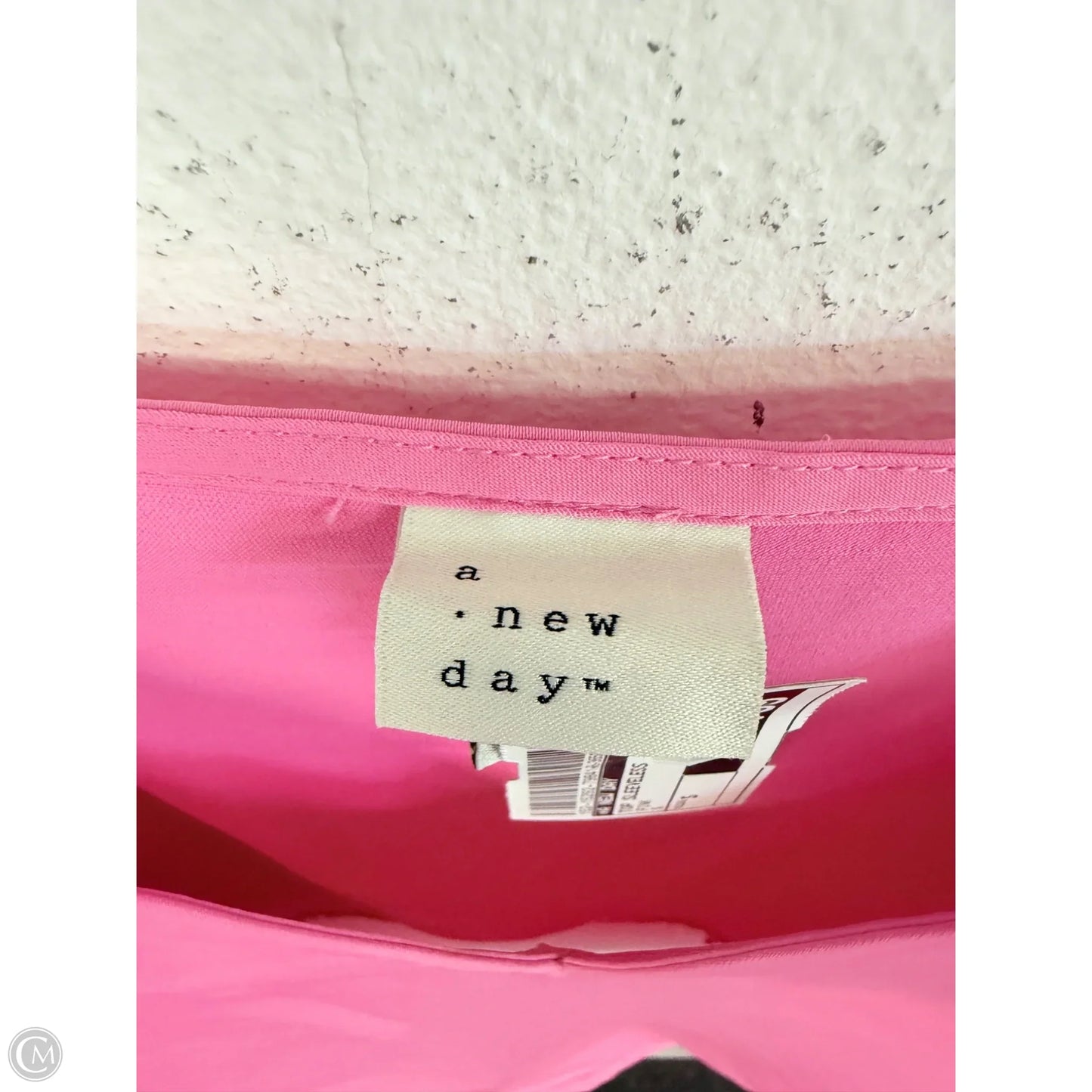 Top Sleeveless By A New Day In Pink, Size: S