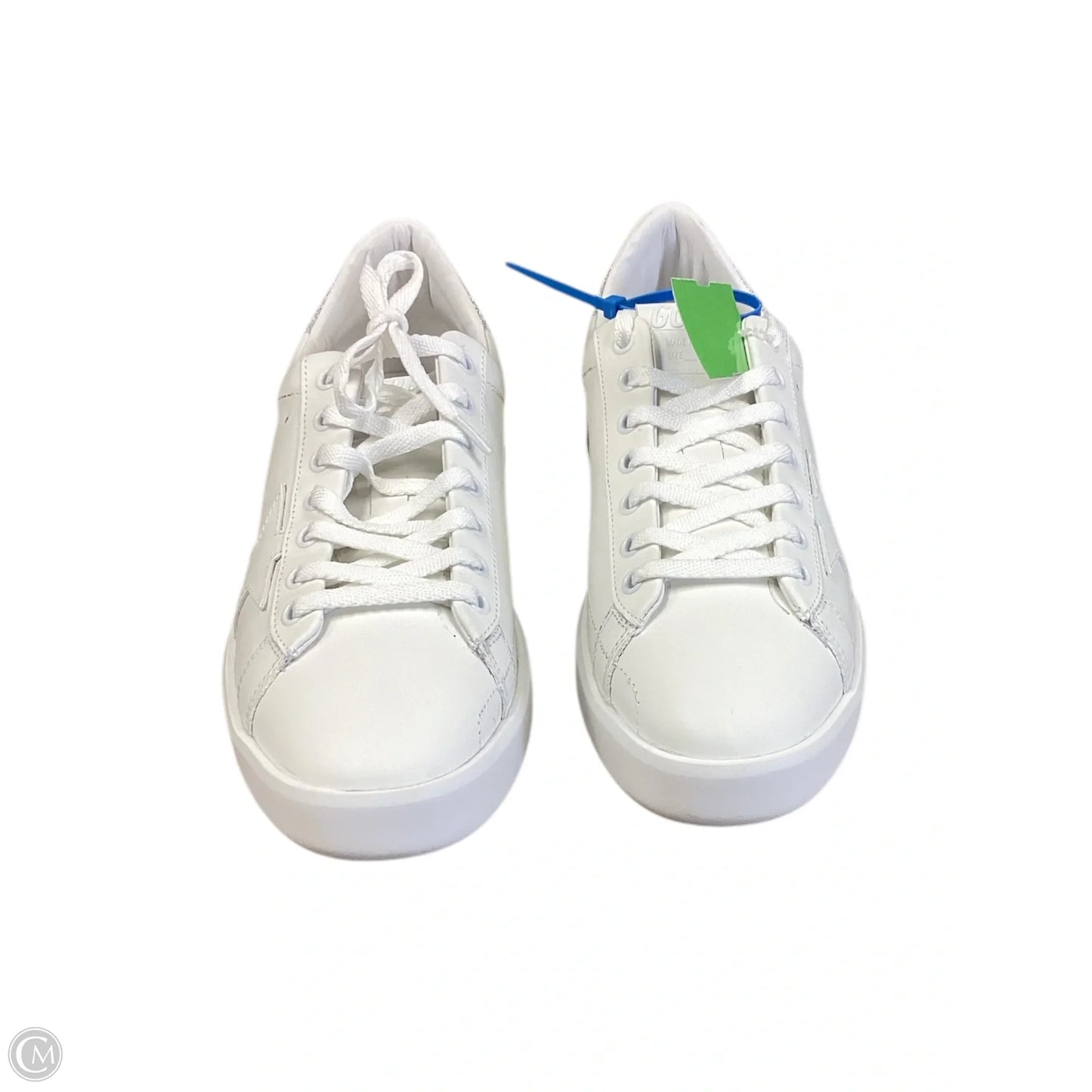 Shoes Luxury Designer By Golden Goose In White, Size: 10