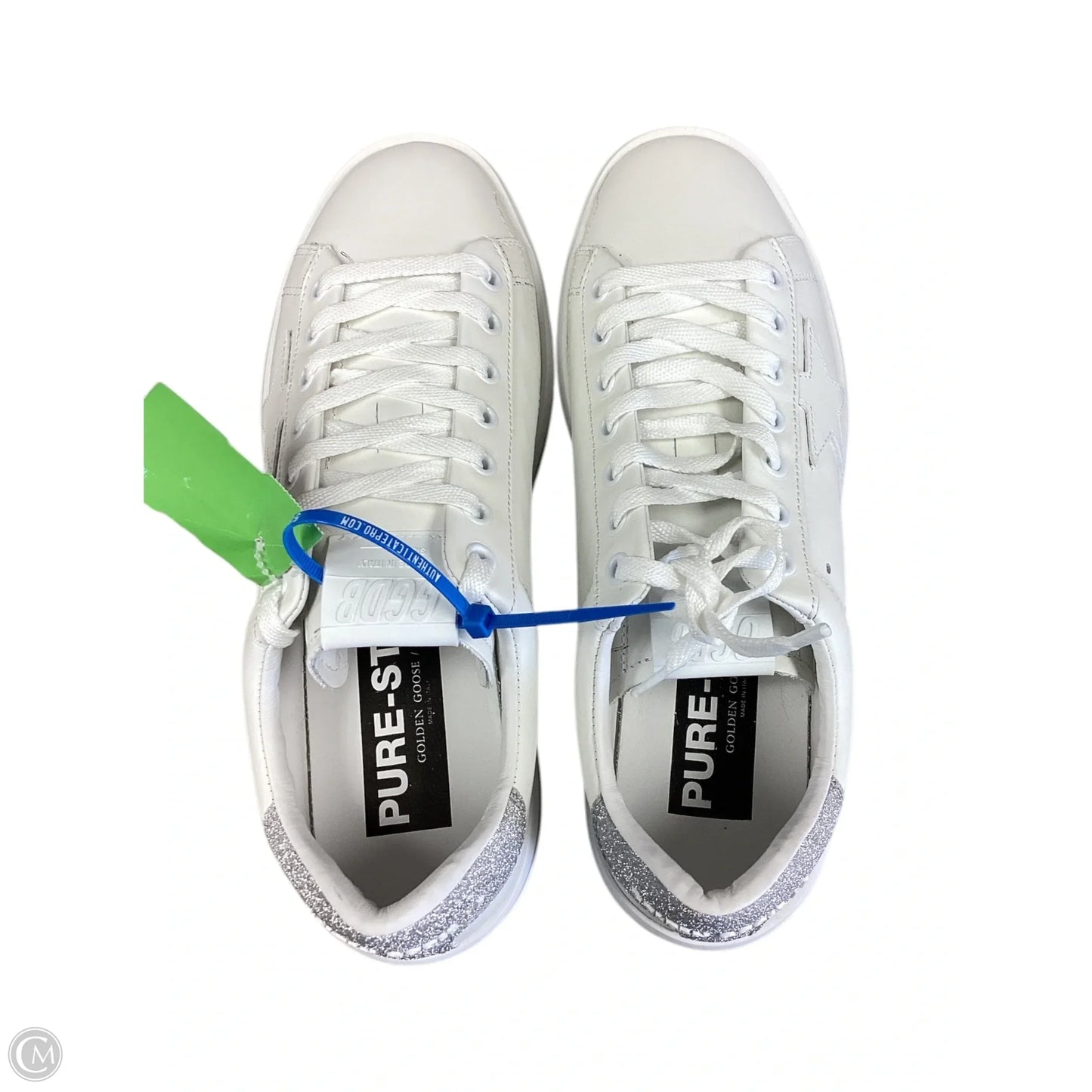 Shoes Luxury Designer By Golden Goose In White, Size: 10