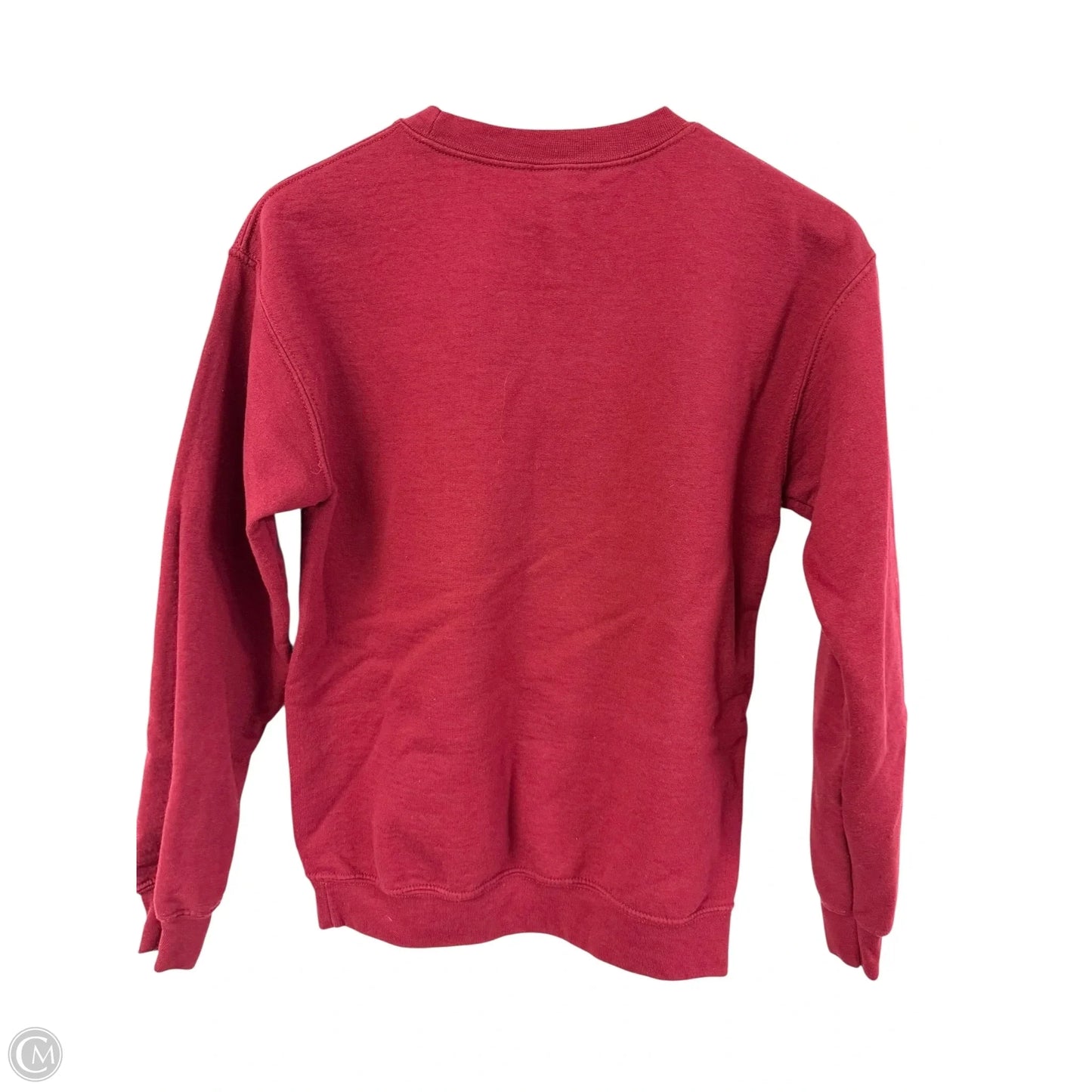 Sweatshirt Crewneck By Gildan In Red, Size: S