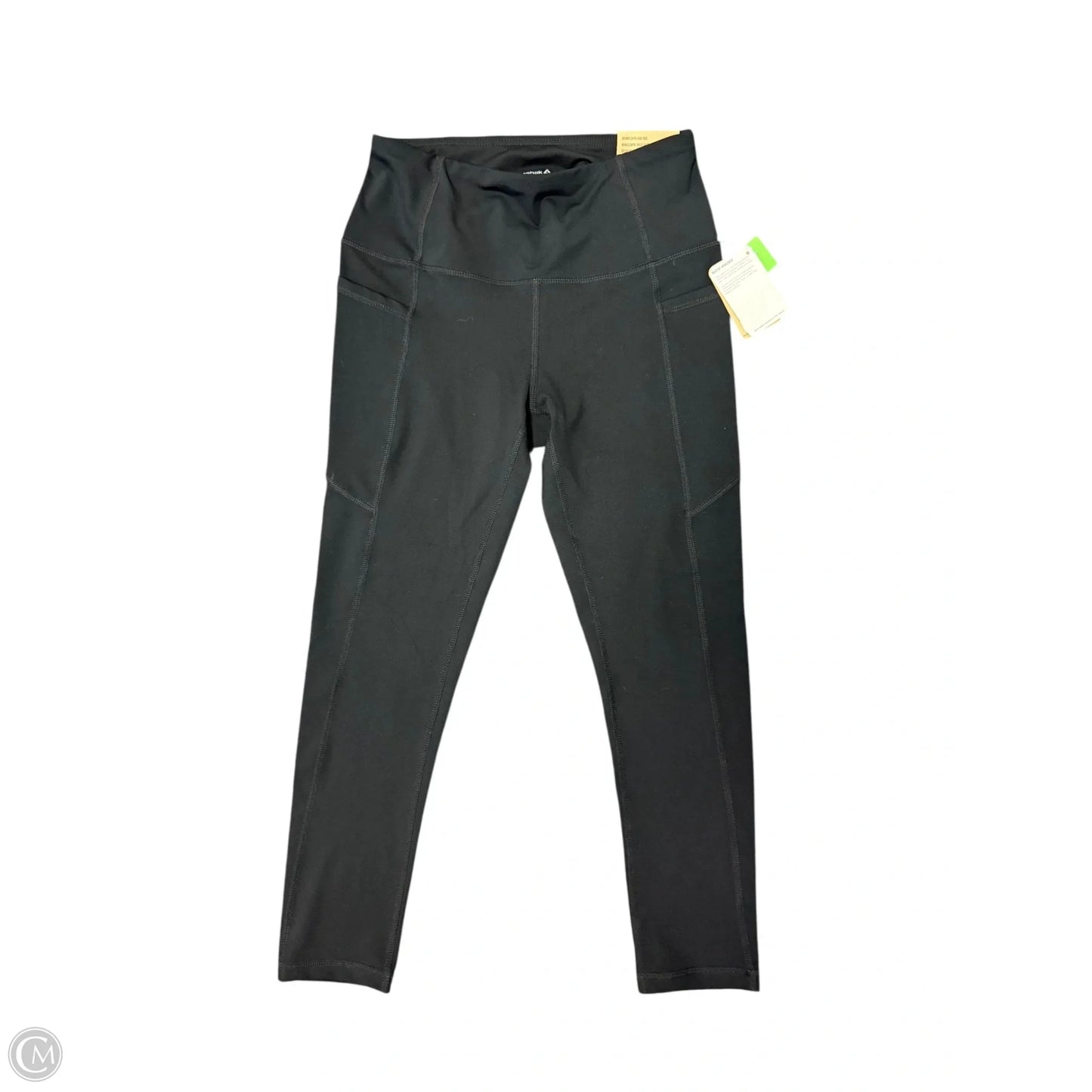 Athletic Leggings By Reebok In Black, Size: S