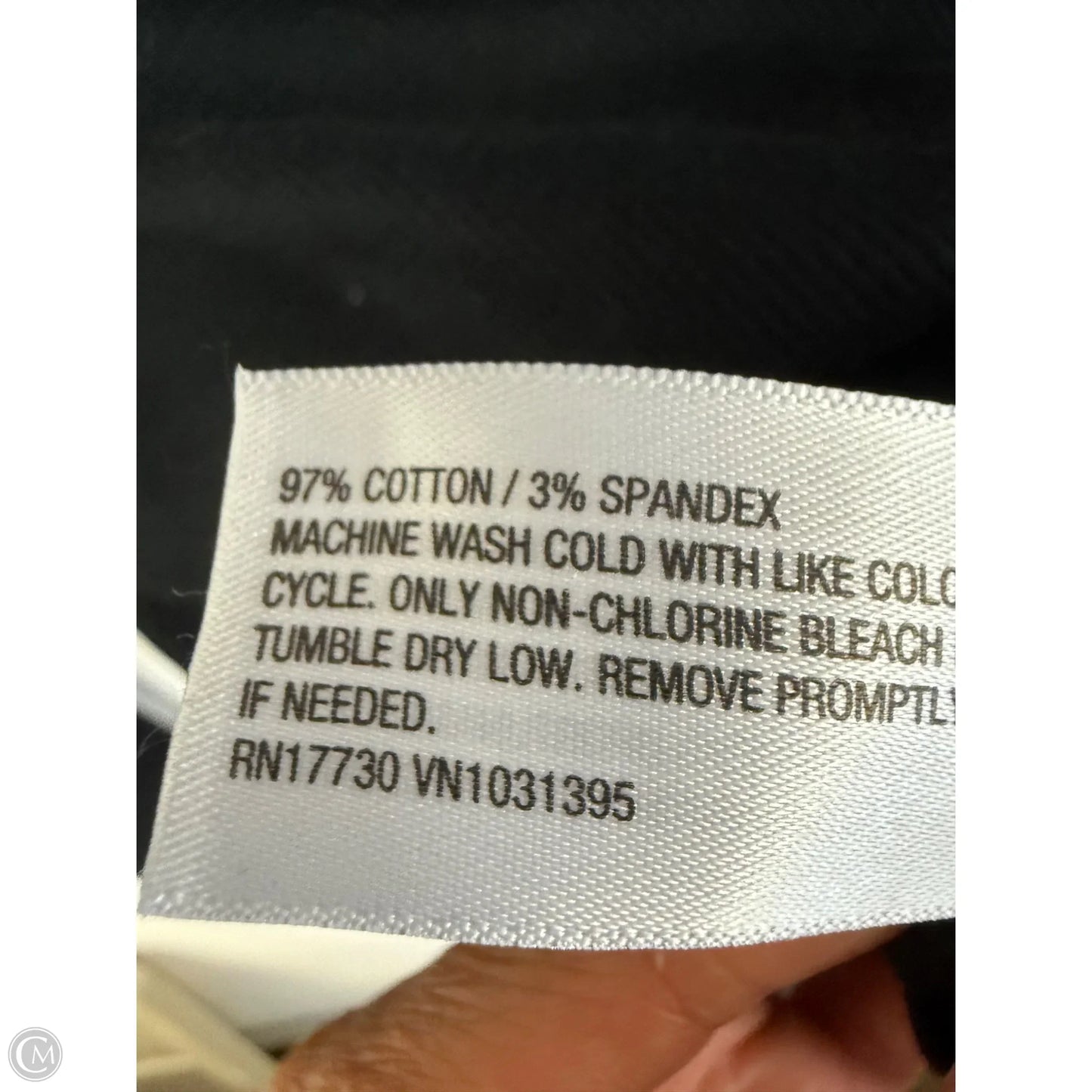 Top Long Sleeve Basic By Universal Thread In Black, Size: Xl