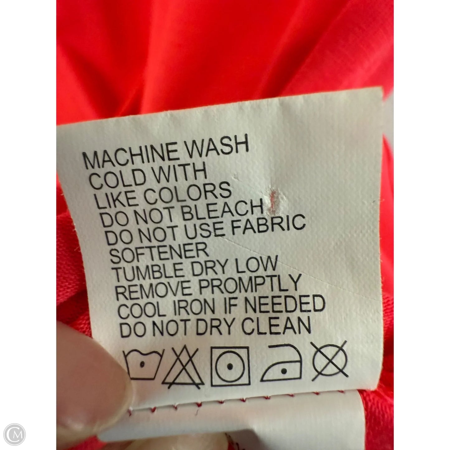 Athletic Top Short Sleeve By Clothes Mentor In Pink, Size: M