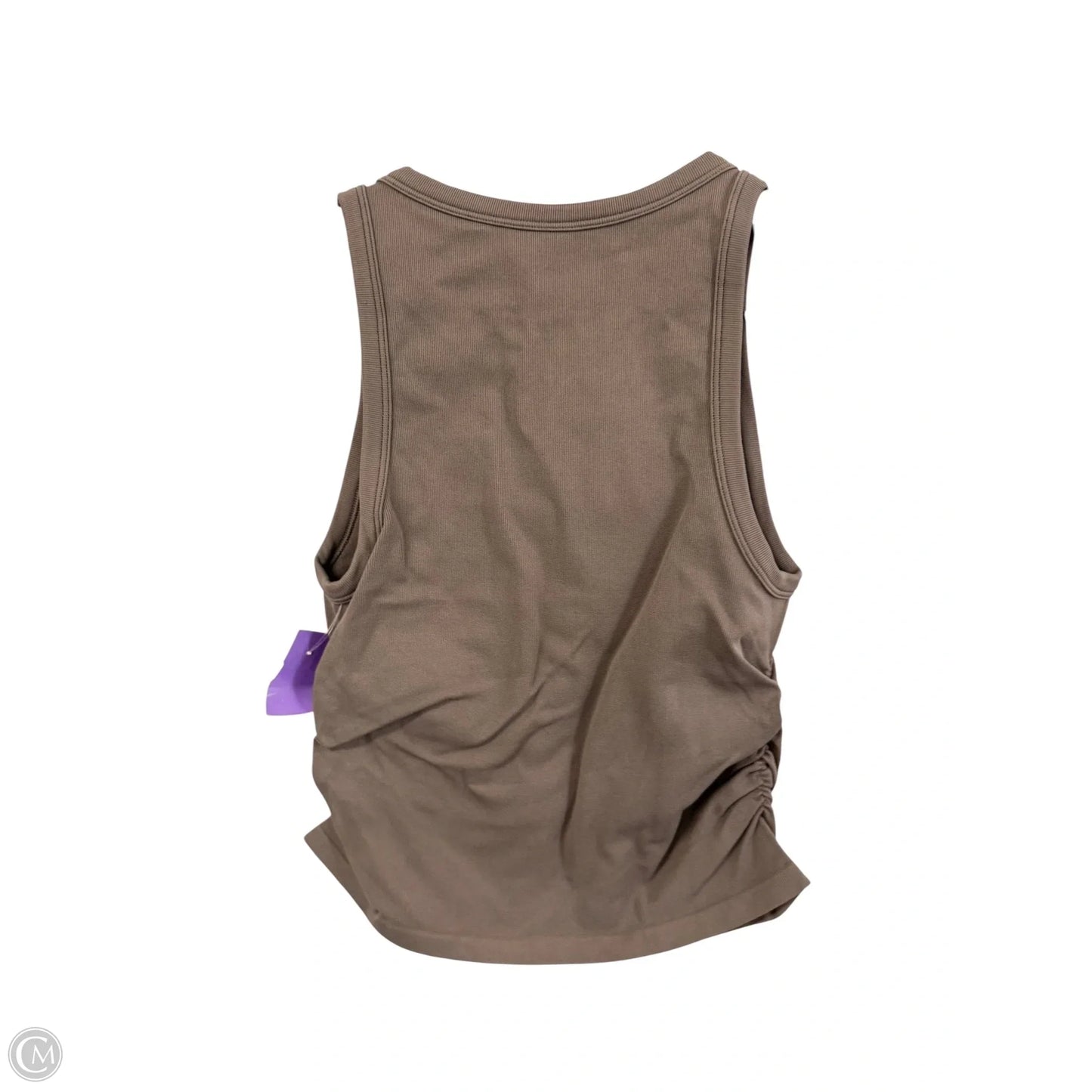 Athletic Tank Top By Clothes Mentor In Brown, Size: S