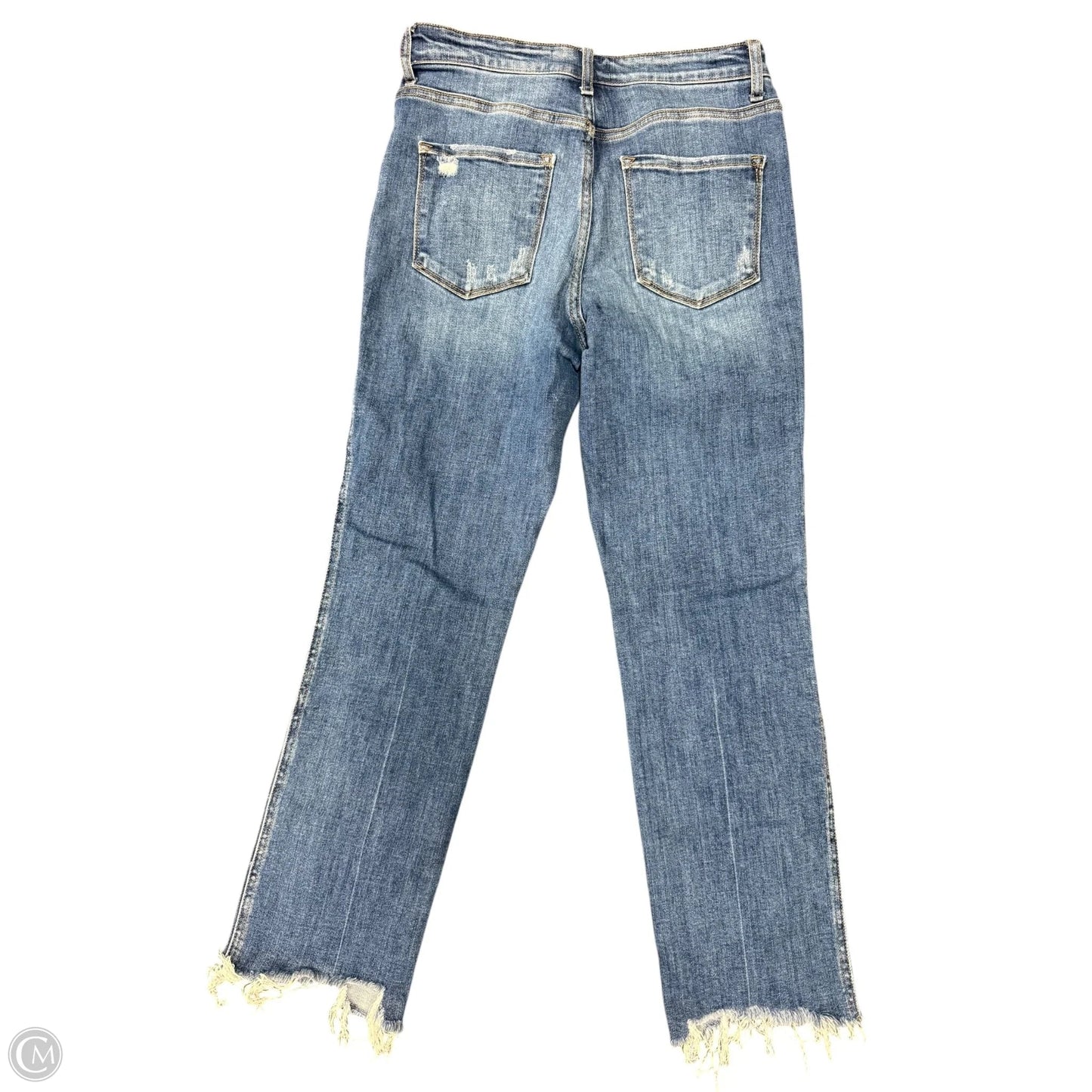 Jeans Straight By Flying Monkey In Blue Denim, Size: 6