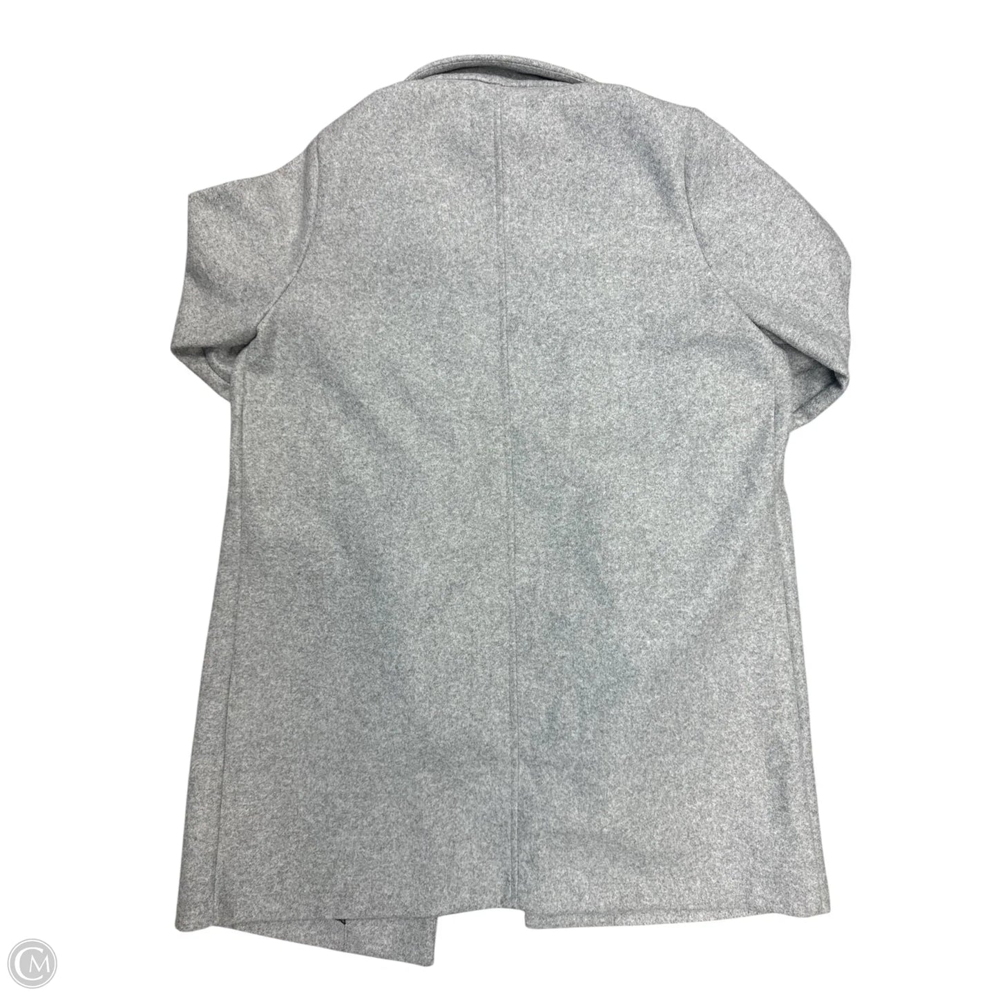 Coat Peacoat By Cme In Grey, Size: Xl