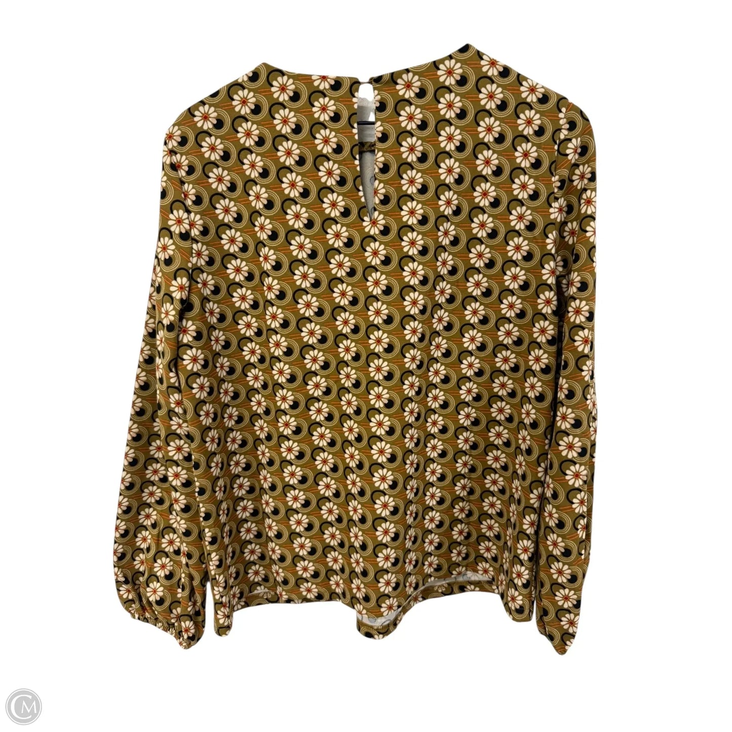 Top Long Sleeve By Melloday In Tan, Size: L